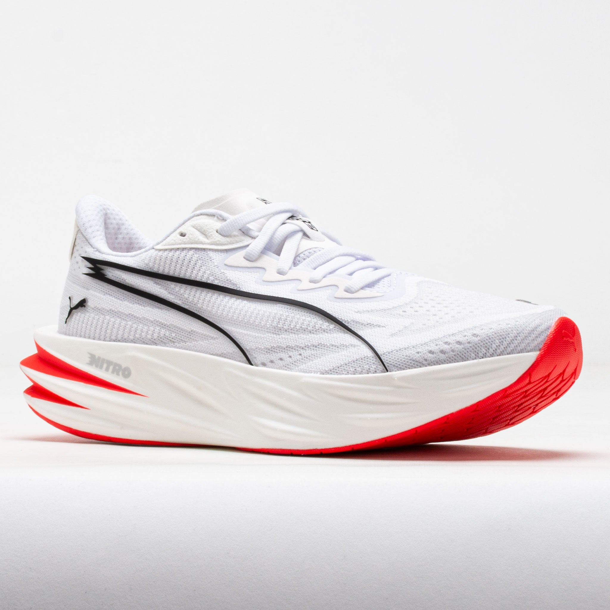 Puma Deviate Pure NITRO Women's White/Ultra Red/Silver