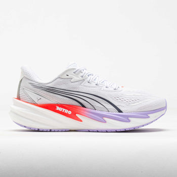 Puma Velocity NITRO 5 Women's White/Ultra Red/Light Lavender (Item #045249)