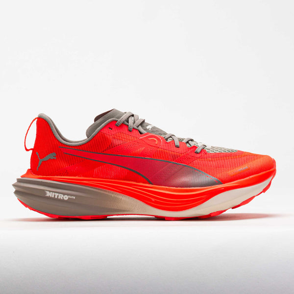激レア　PUMA DARTS ELITE Puma Deviate NITRO Elite Trail Men's Ultra Red/Mouse Gray
