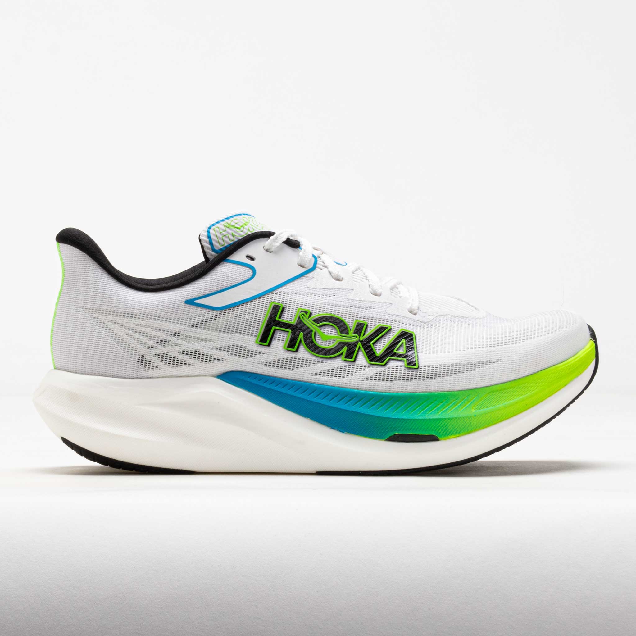 HOKA Rocket X 3 Unisex Frost/Electric Lime