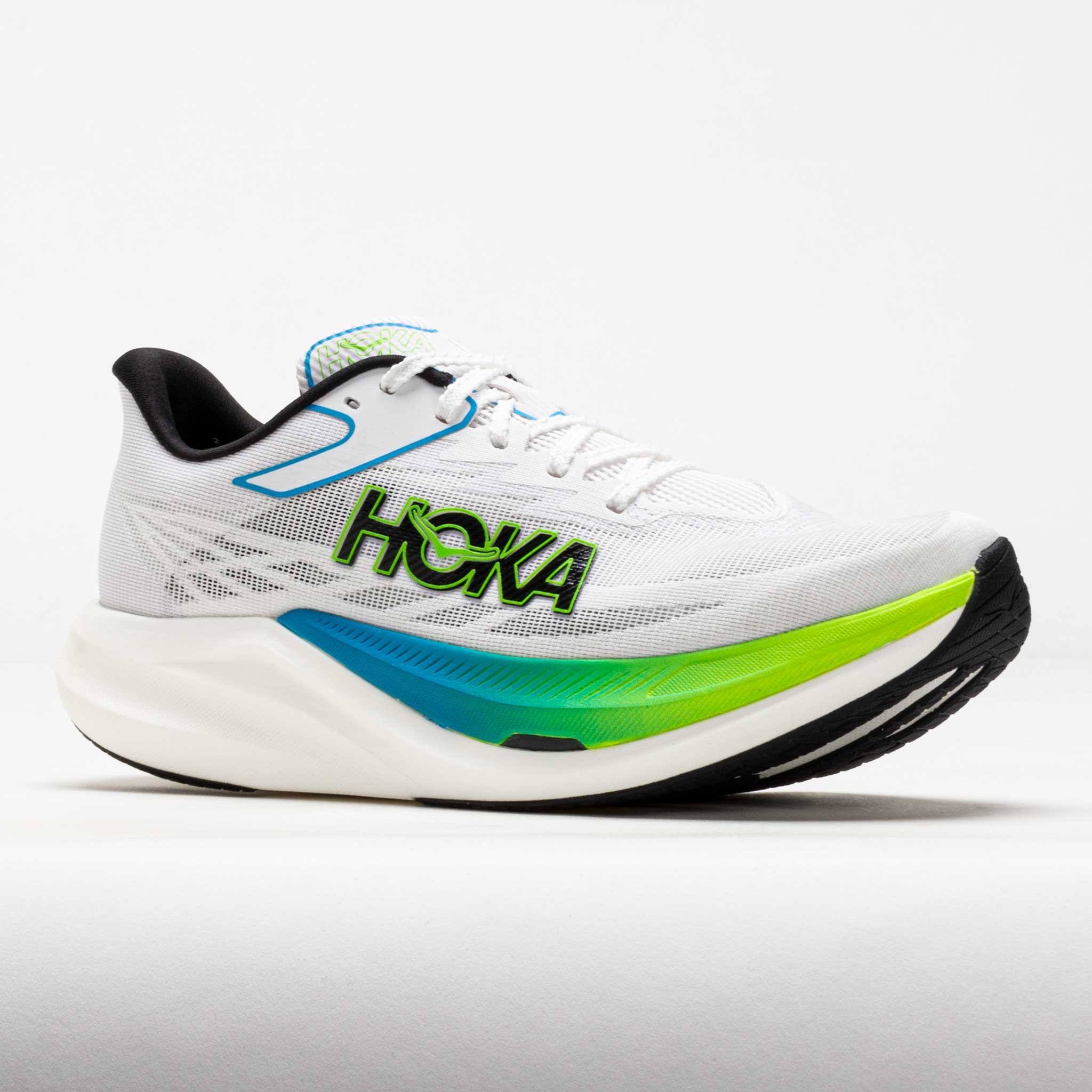 HOKA Rocket X 3 Unisex Frost/Electric Lime