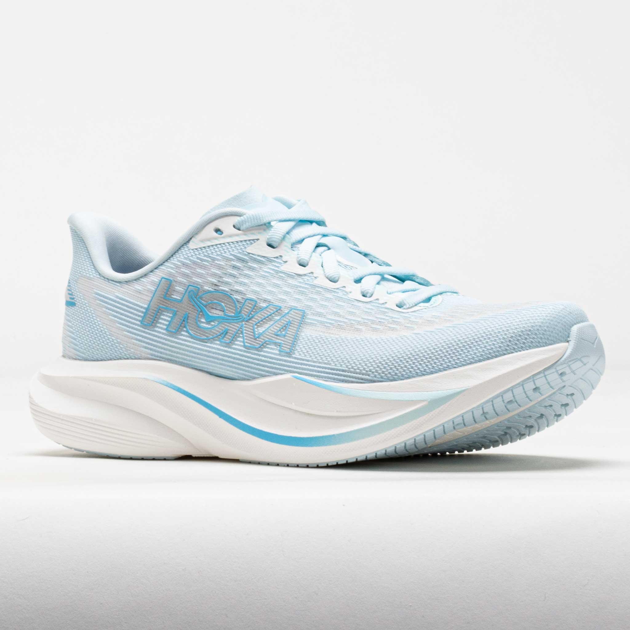 HOKA Mach 7 Women's Glimmering Blue/Frost – Holabird Sports