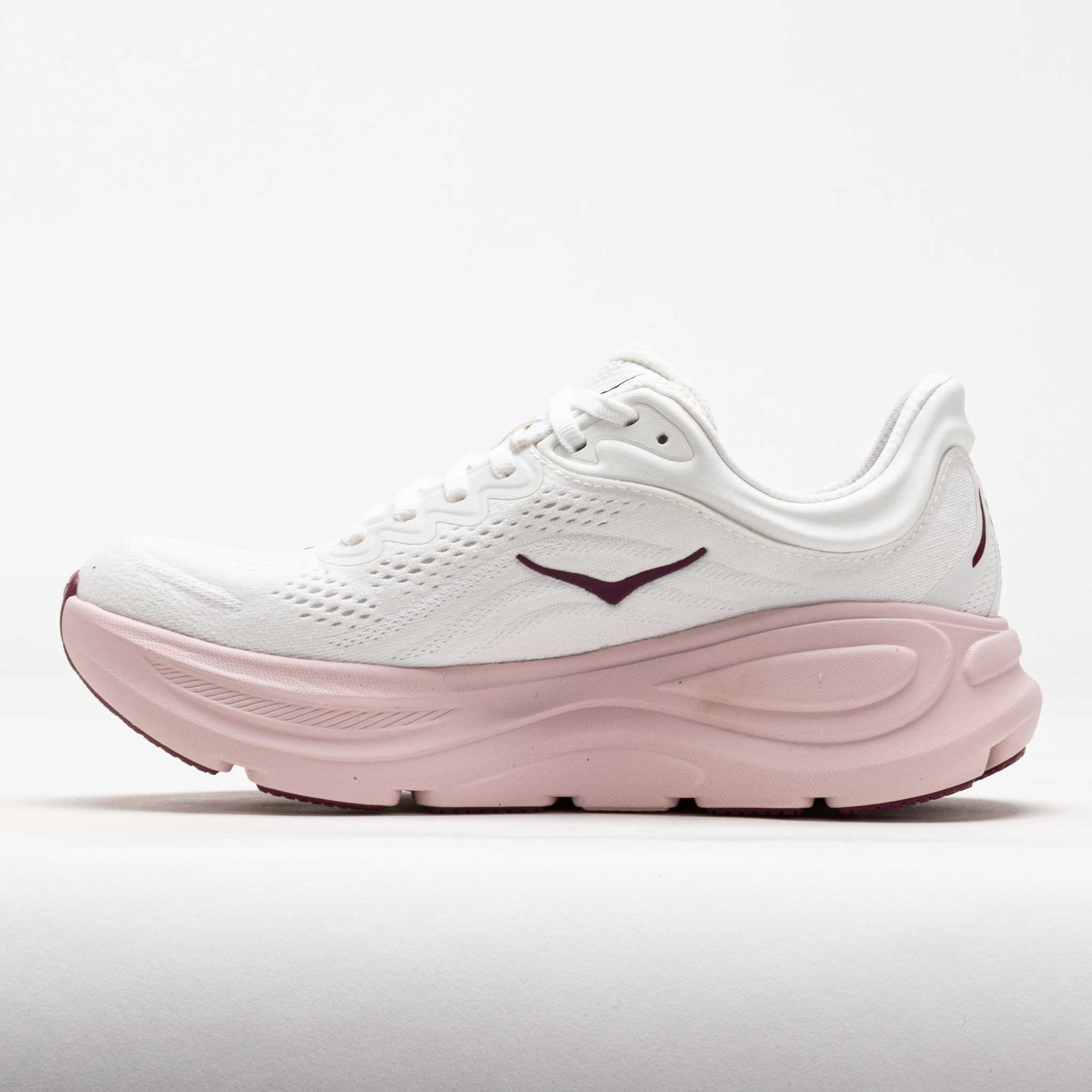 HOKA Bondi 9 Women's White/Pink Opal