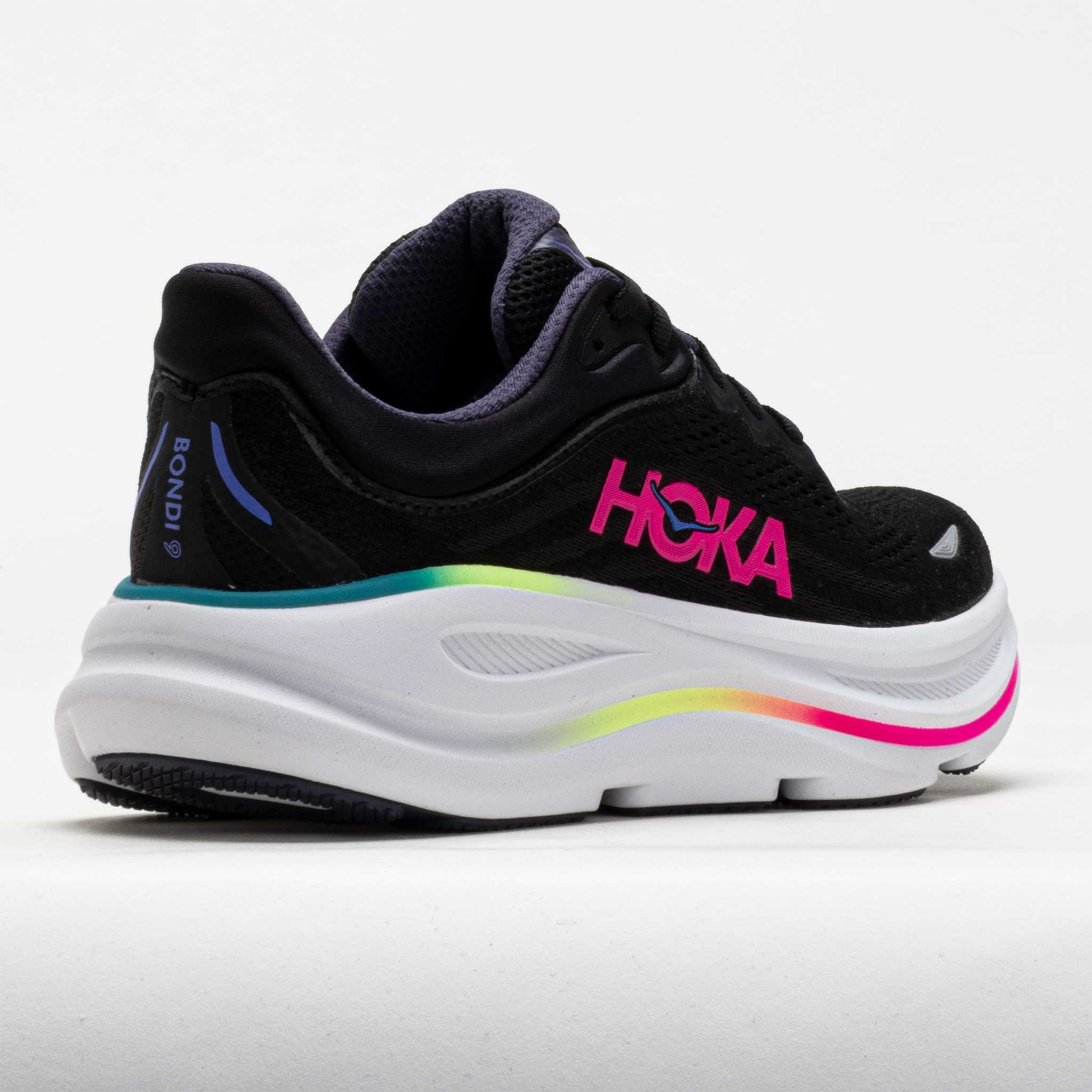 HOKA Bondi 9 Women's Black/Neon Dragonfruit