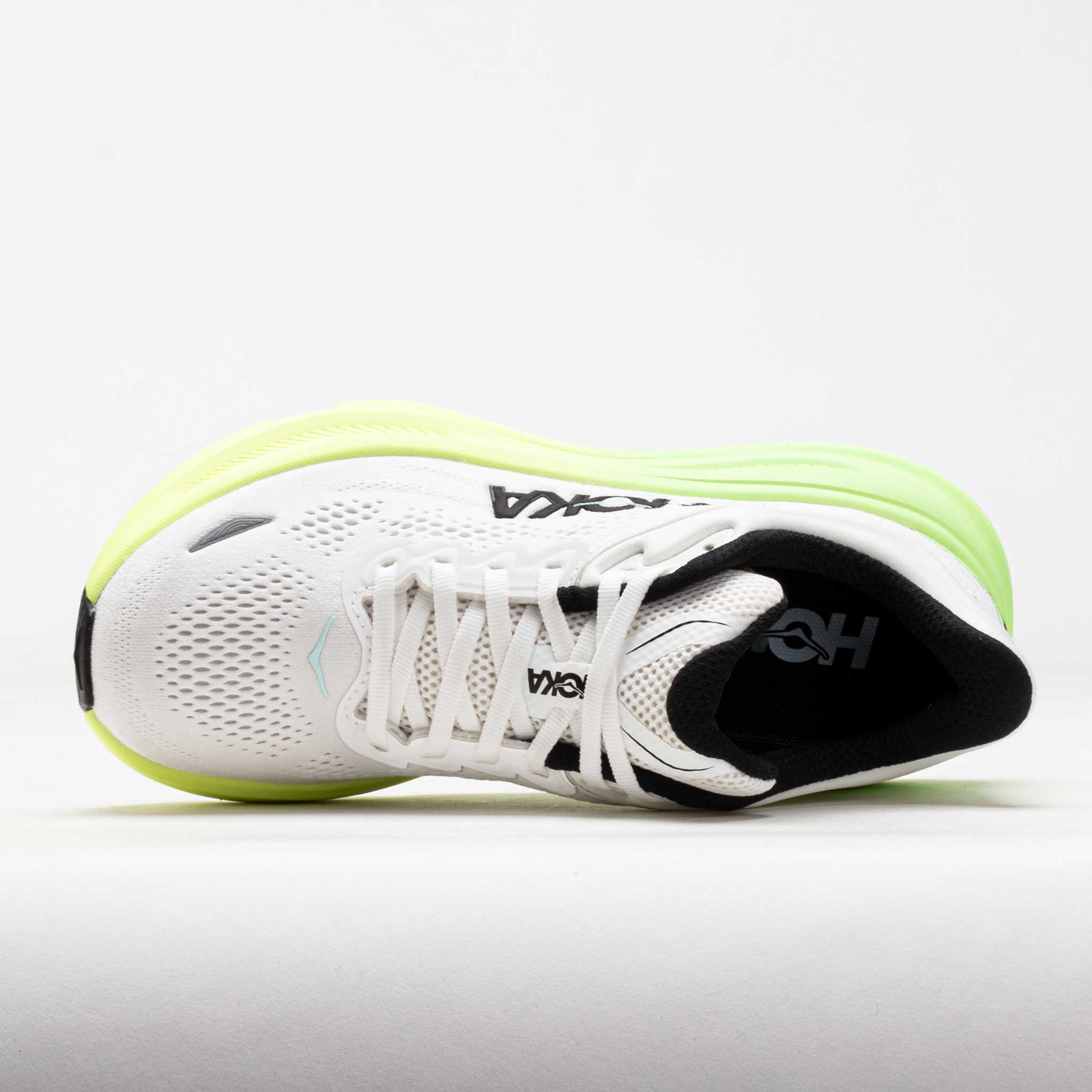 HOKA Bondi 9 Women's White/Tart Apple