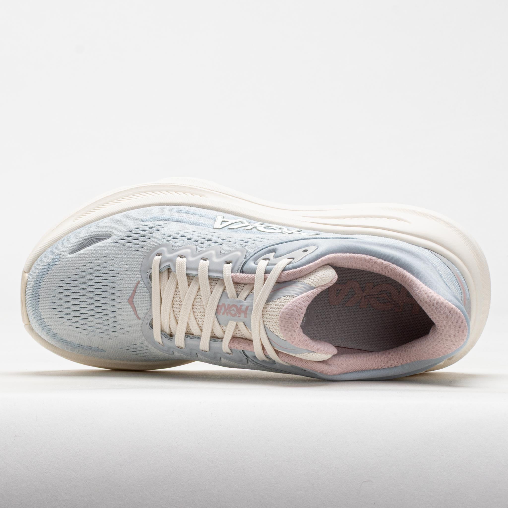HOKA Bondi 9 GLM Women's Alabaster/Mineral Blue