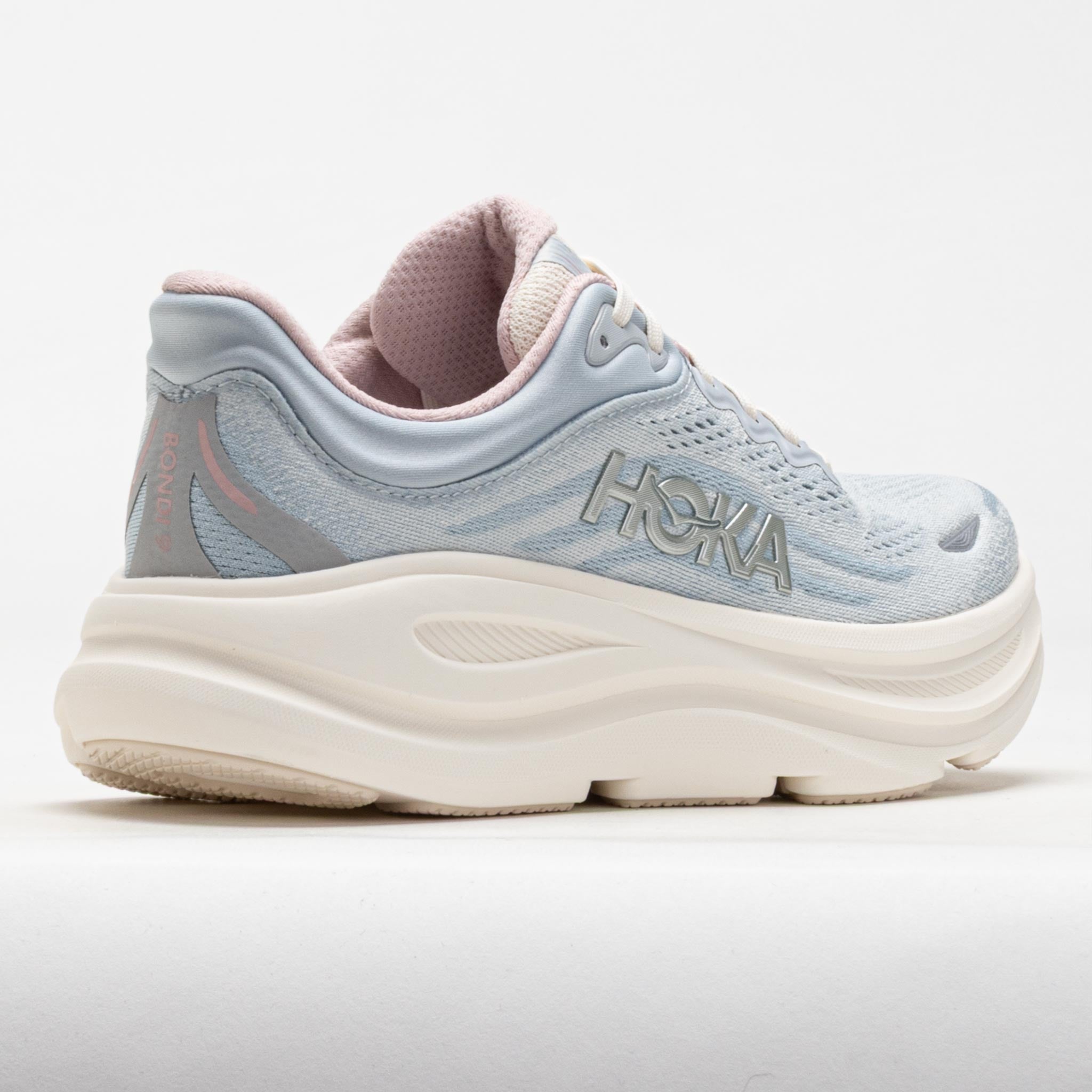 HOKA Bondi 9 GLM Women's Alabaster/Mineral Blue