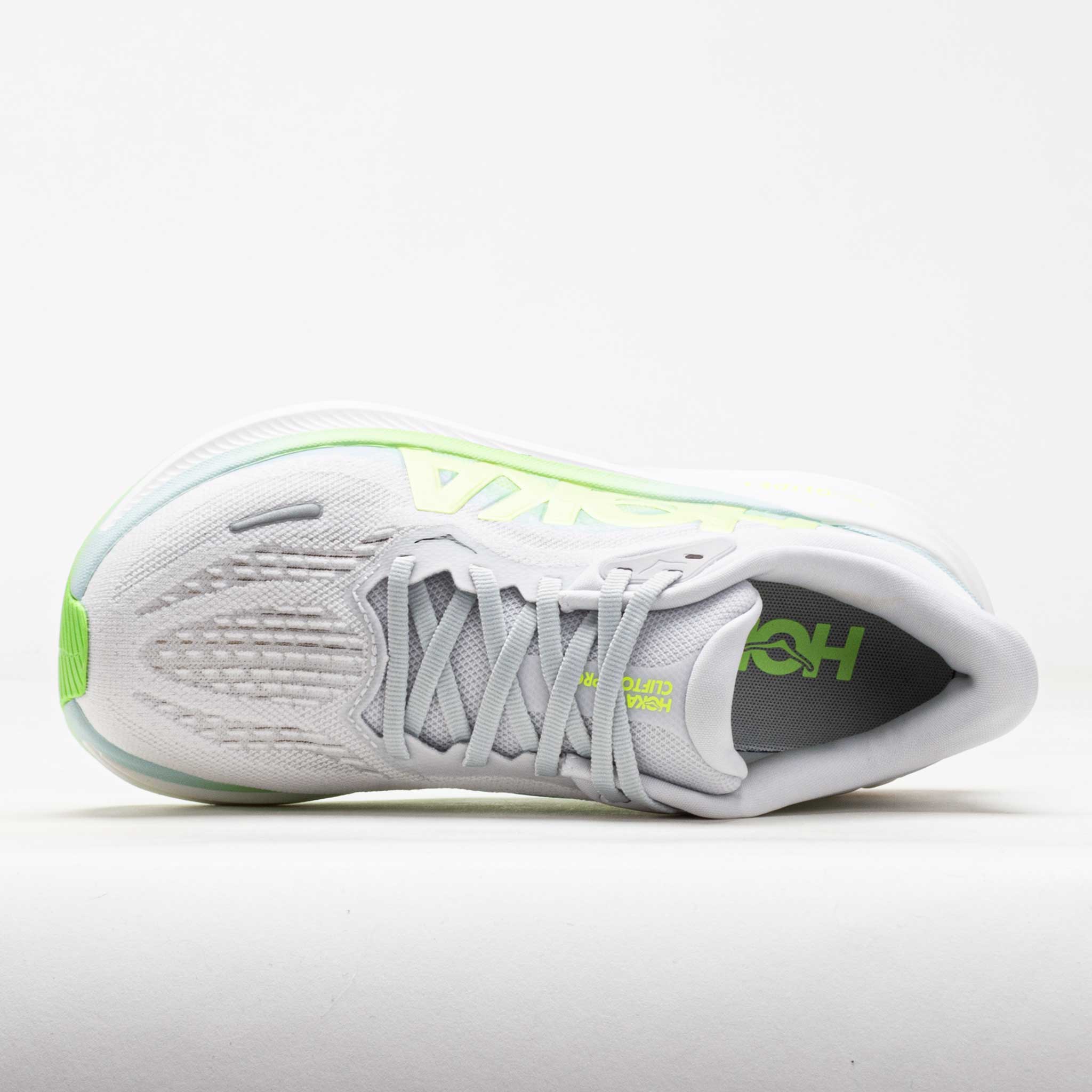 HOKA Clifton Pro Women's Cosmic Grey/Neon Yuzu – Holabird Sports