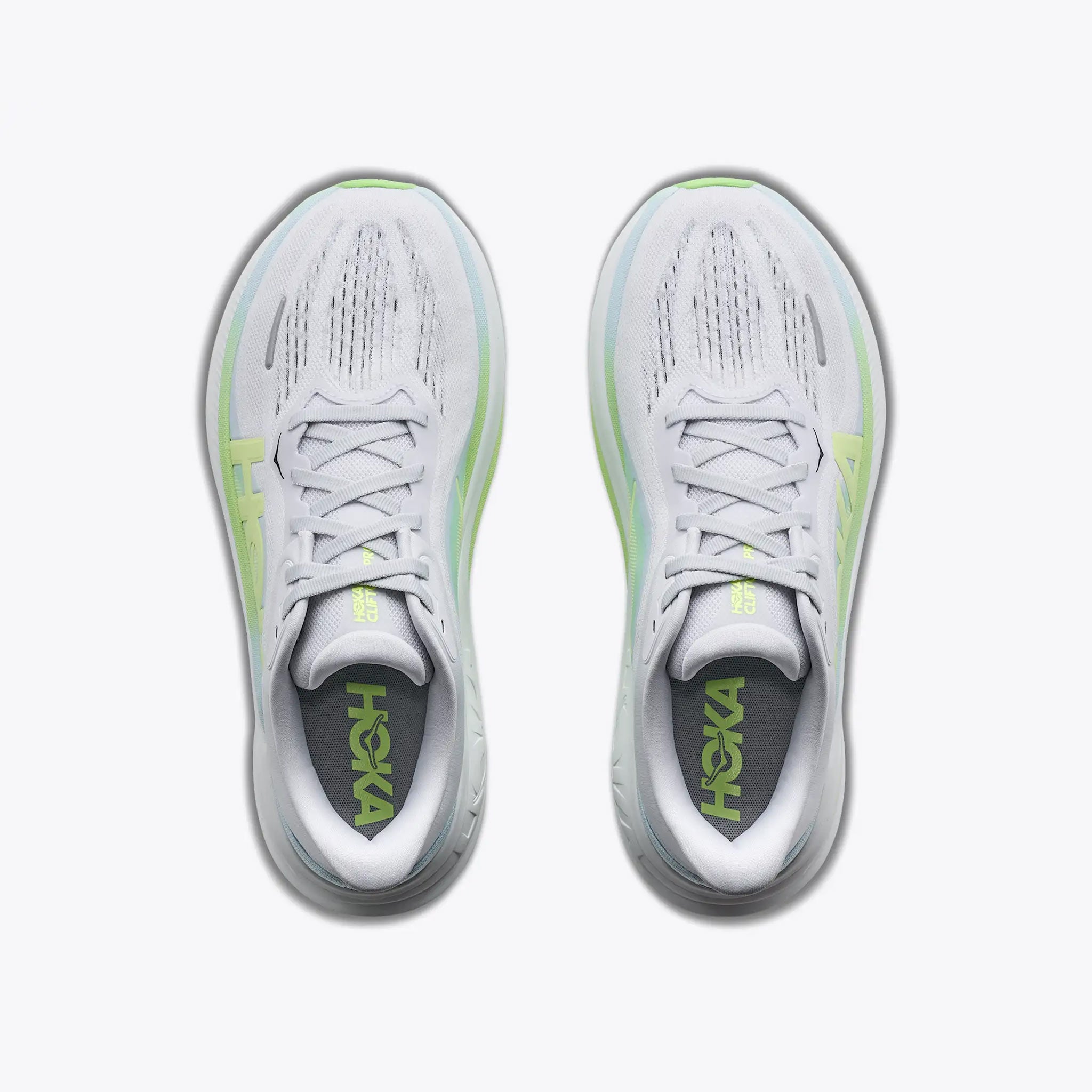 HOKA Clifton Pro Women's Cosmic Grey/Neon Yuzu