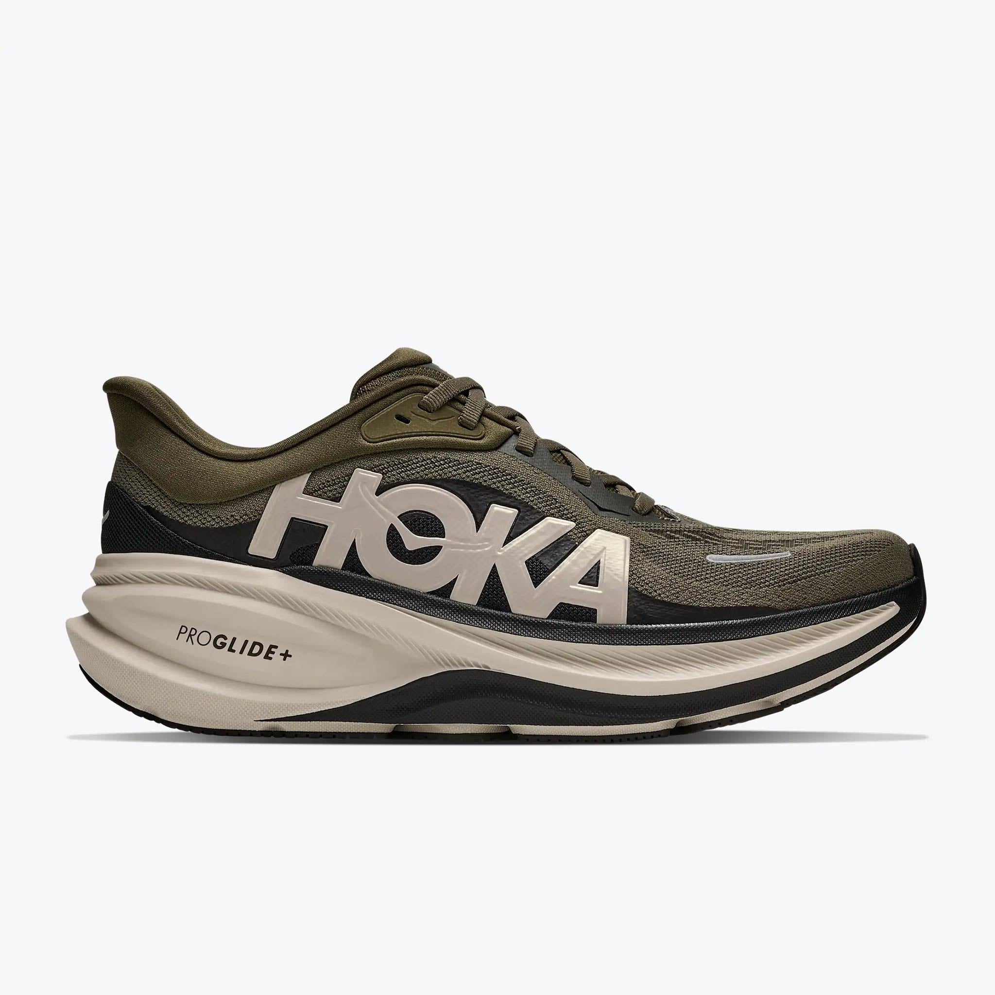 HOKA Clifton Pro Men's Antique Olive/River Rock Grey