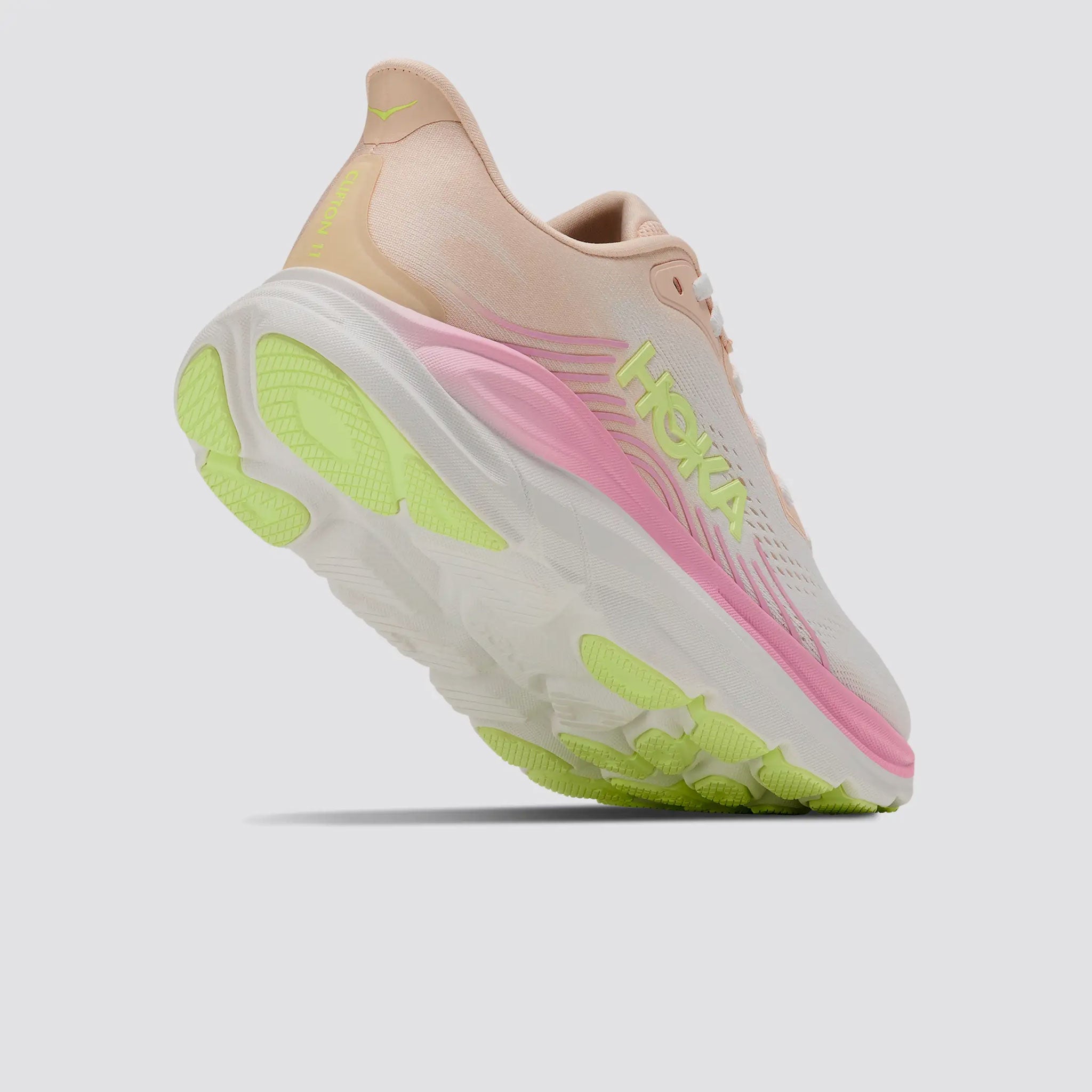 HOKA Clifton 11 Women's Tangerine Glow/White