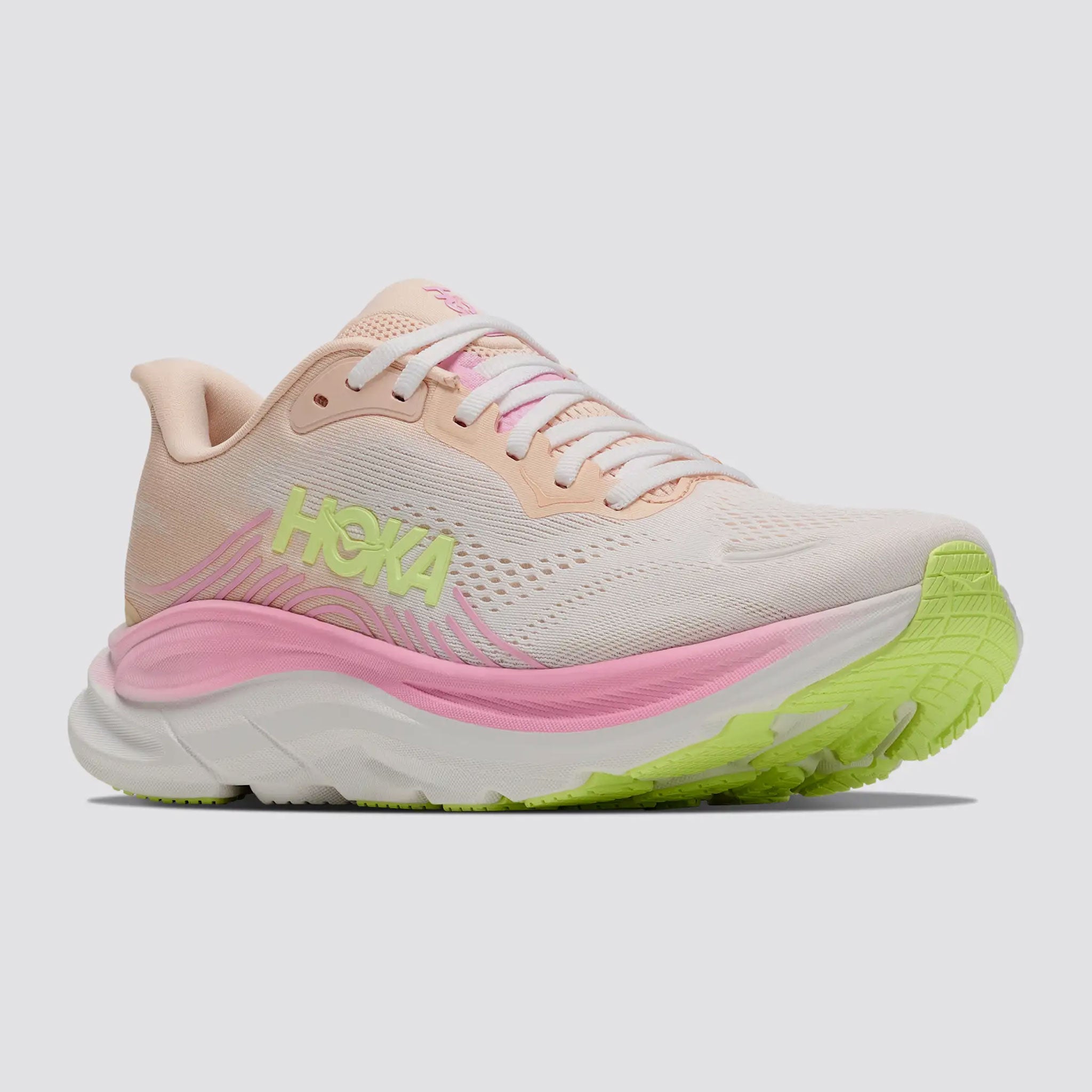 HOKA Clifton 11 Women's Tangerine Glow/White