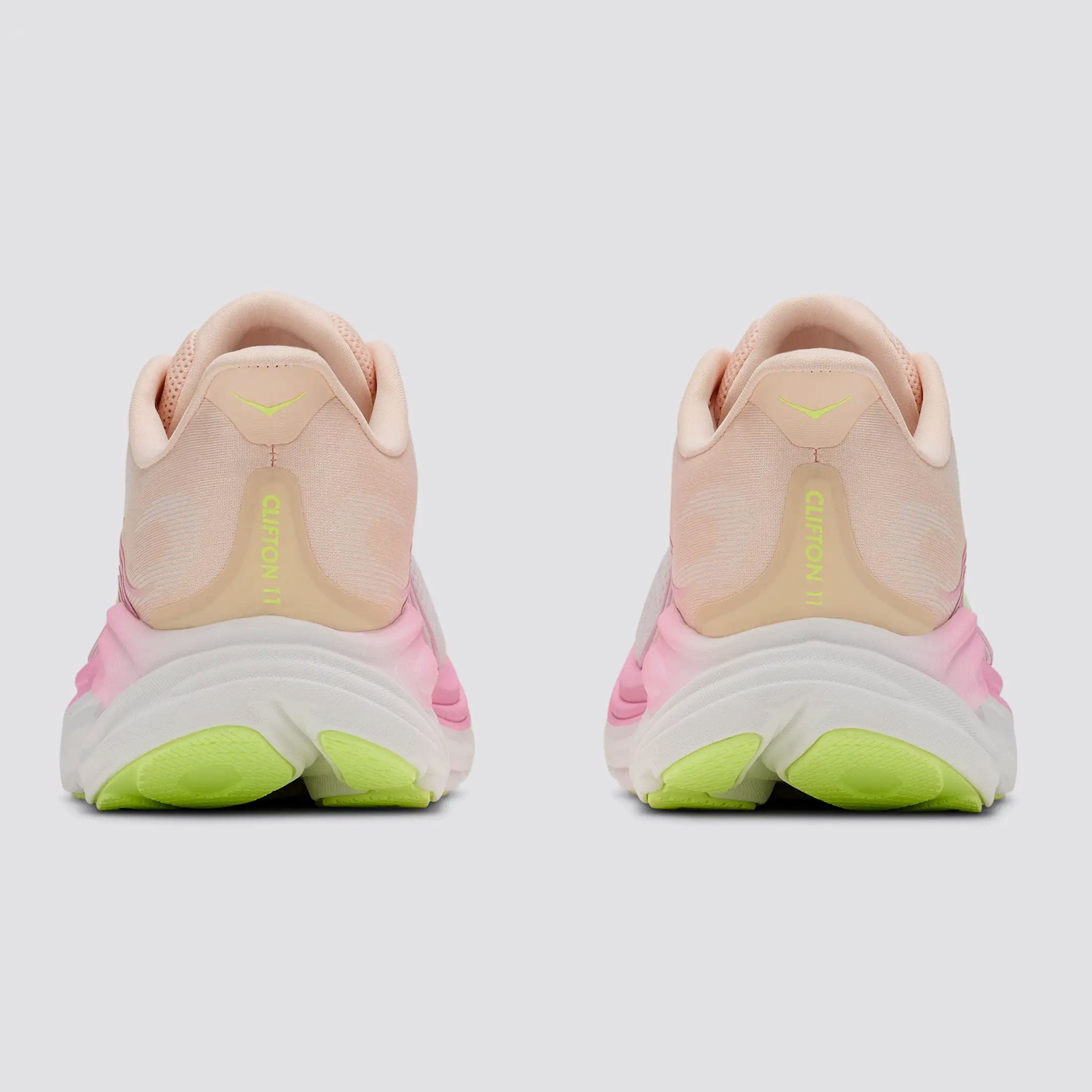 HOKA Clifton 11 Women's Tangerine Glow/White