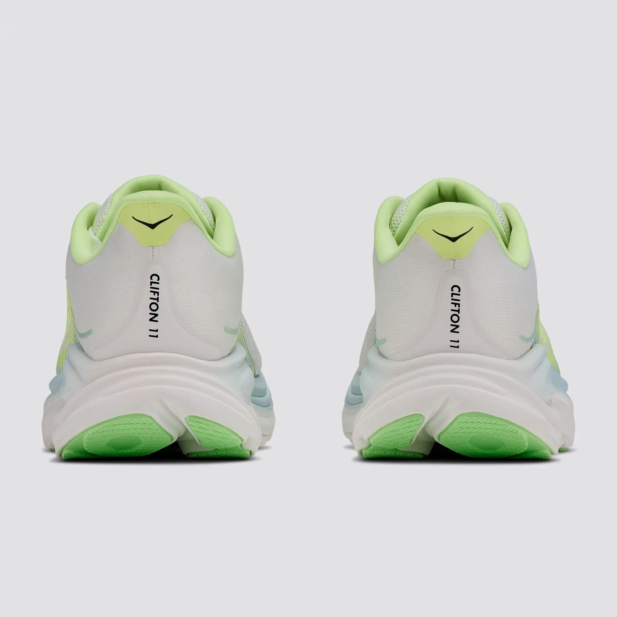 HOKA Clifton 11 Women's Frost/Neon Yuzu