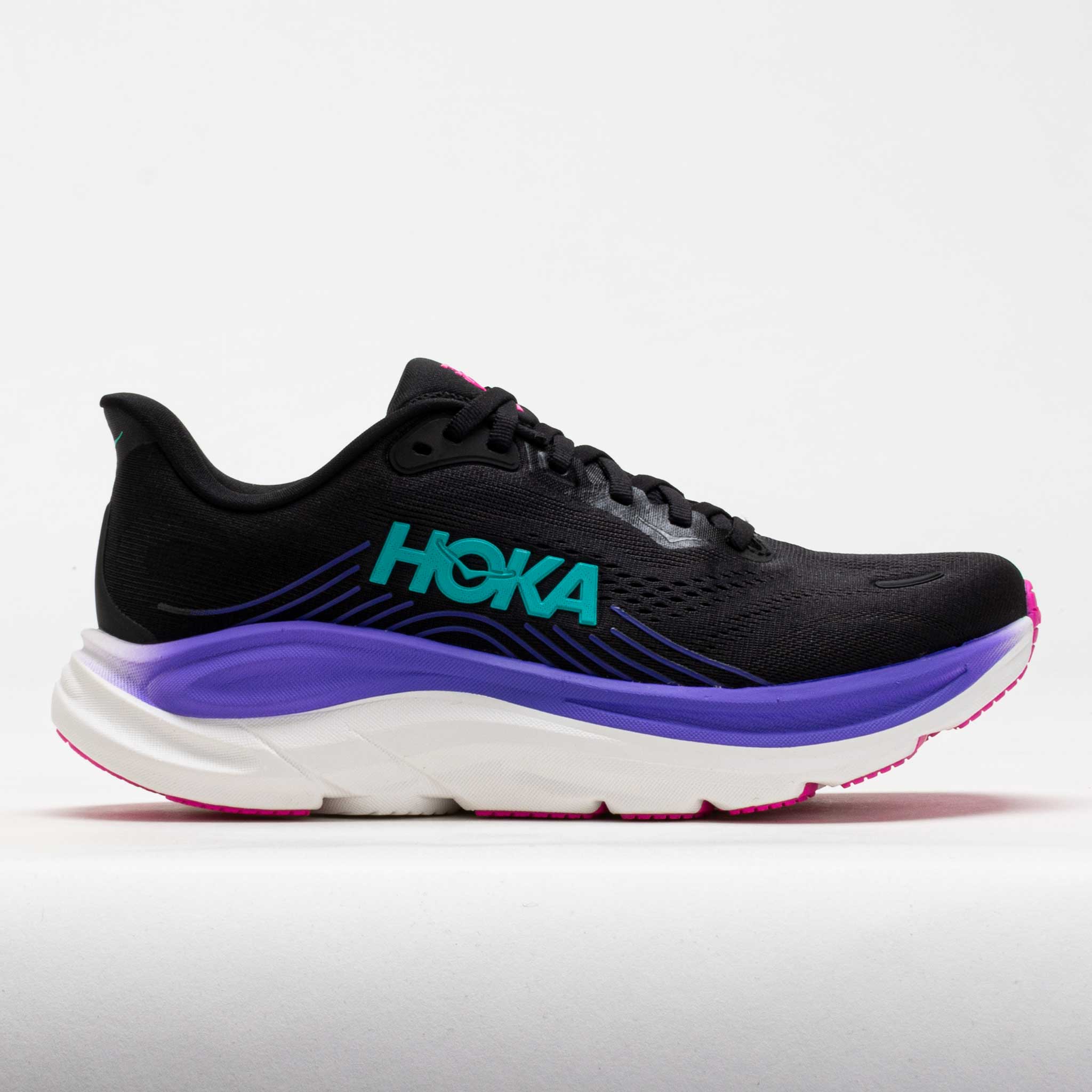 HOKA Clifton 11 Women's Black/Neon Nebula