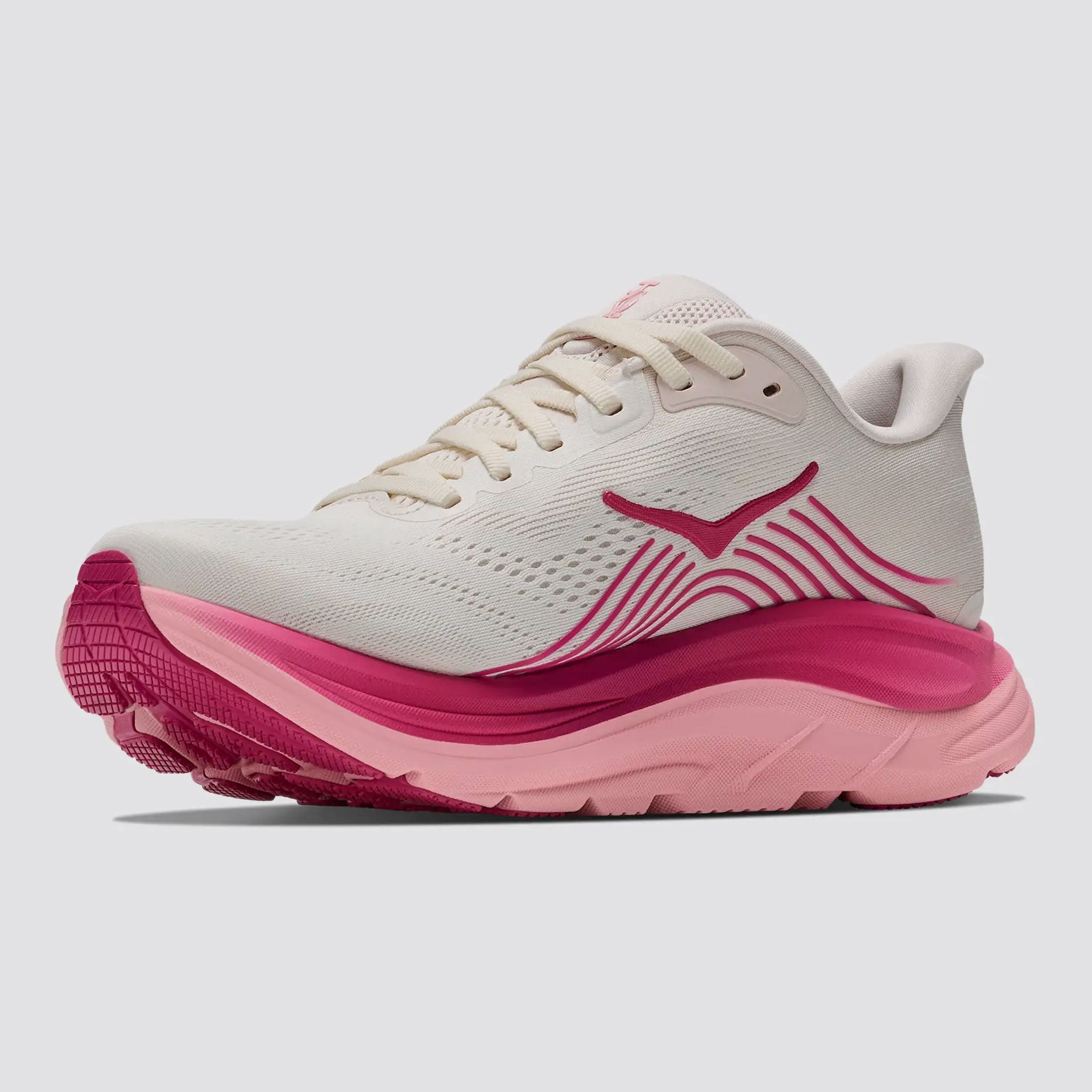 HOKA Clifton 11 Women's Rose Cream/Dewy Pink