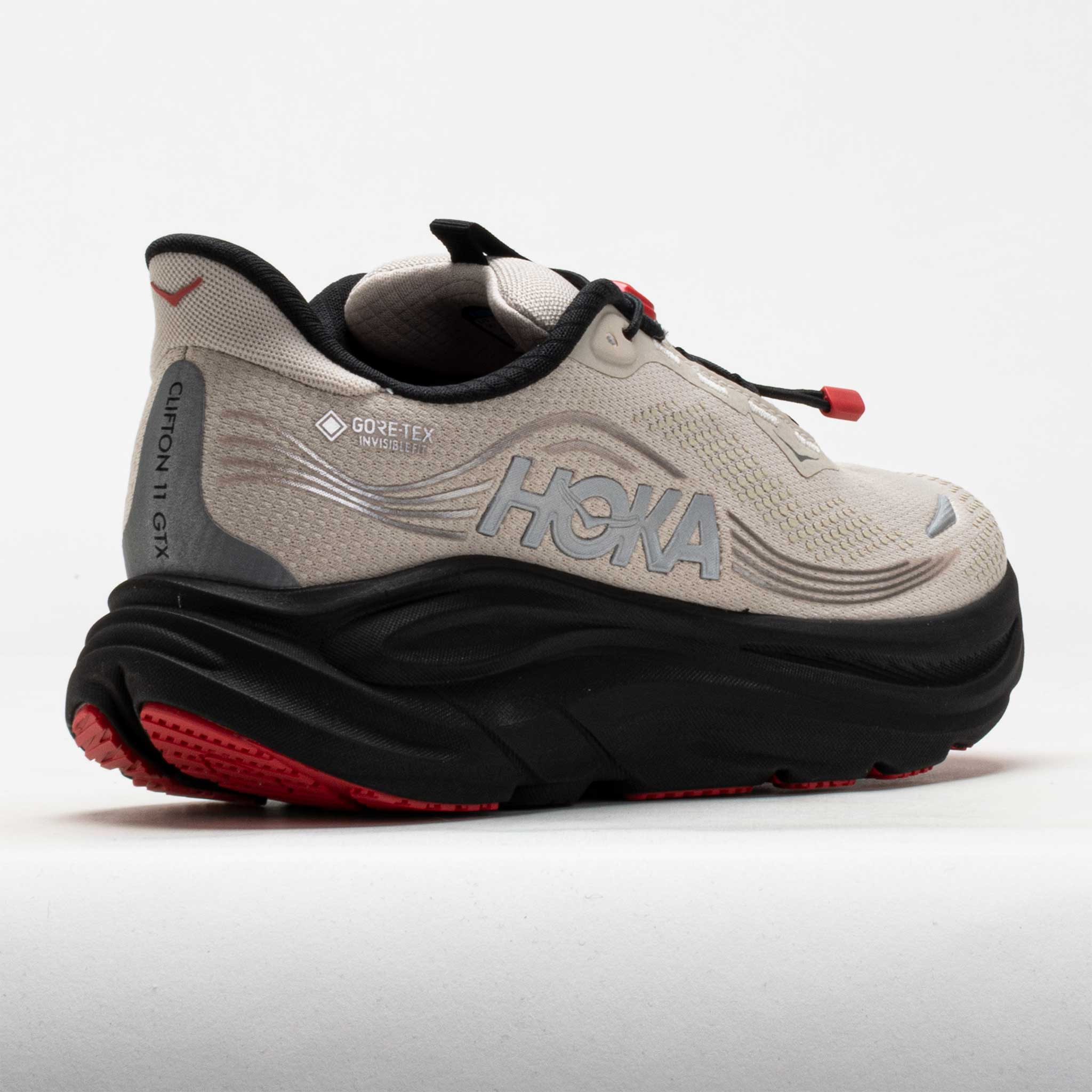 HOKA Clifton 11 GTX Men's River Rock Grey/Carbon Black
