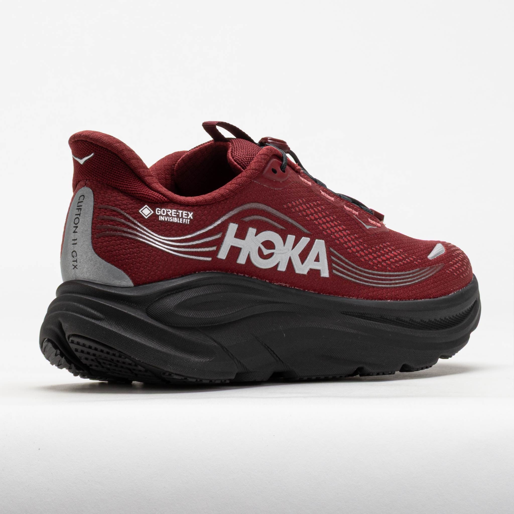 HOKA Clifton 11 GTX Men's Varsity Burgundy/Carbon