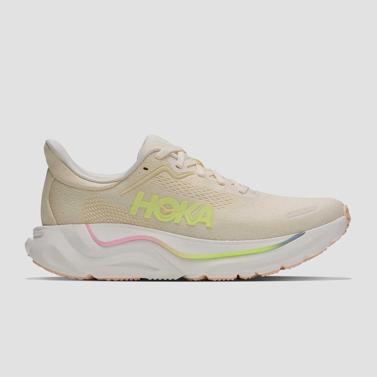 HOKA Arahi 9 Women's Vintage Yellow/Alabaster