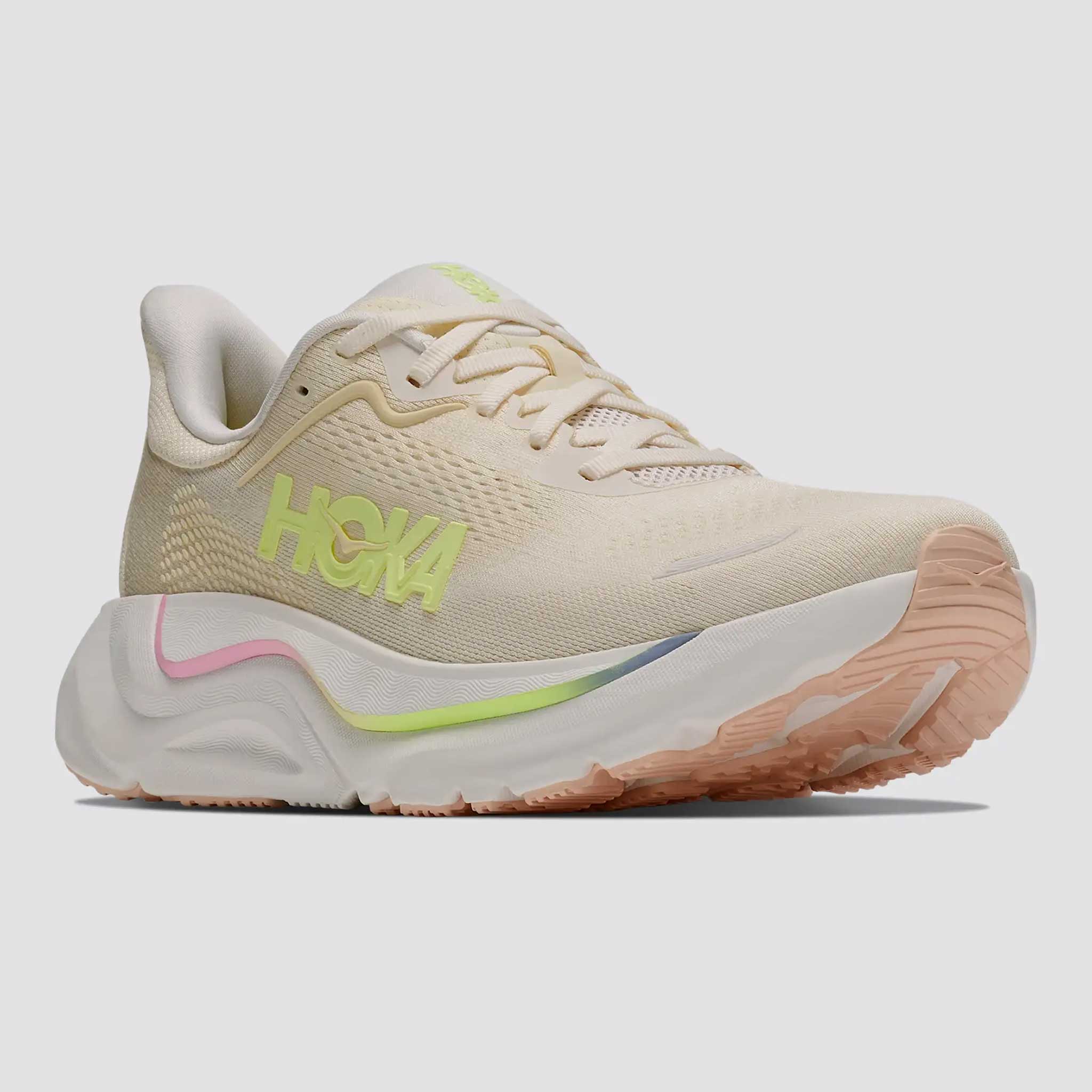 HOKA Arahi 9 Women's Vintage Yellow/Alabaster