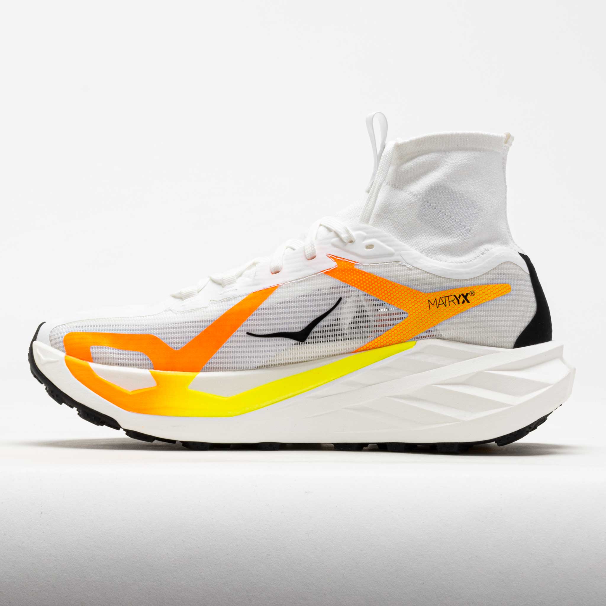 HOKA Tecton X 4 Men's Frost/Neon Tangerine