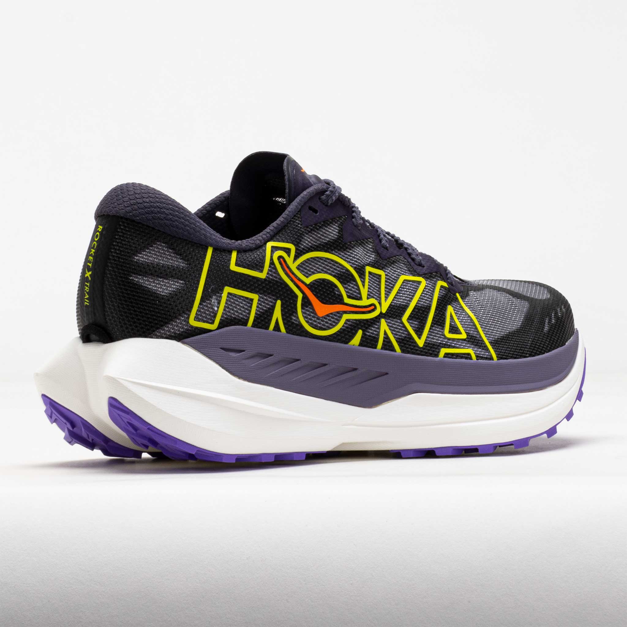 HOKA Rocket X Trail Men's Squid Ink/Neon Nebula