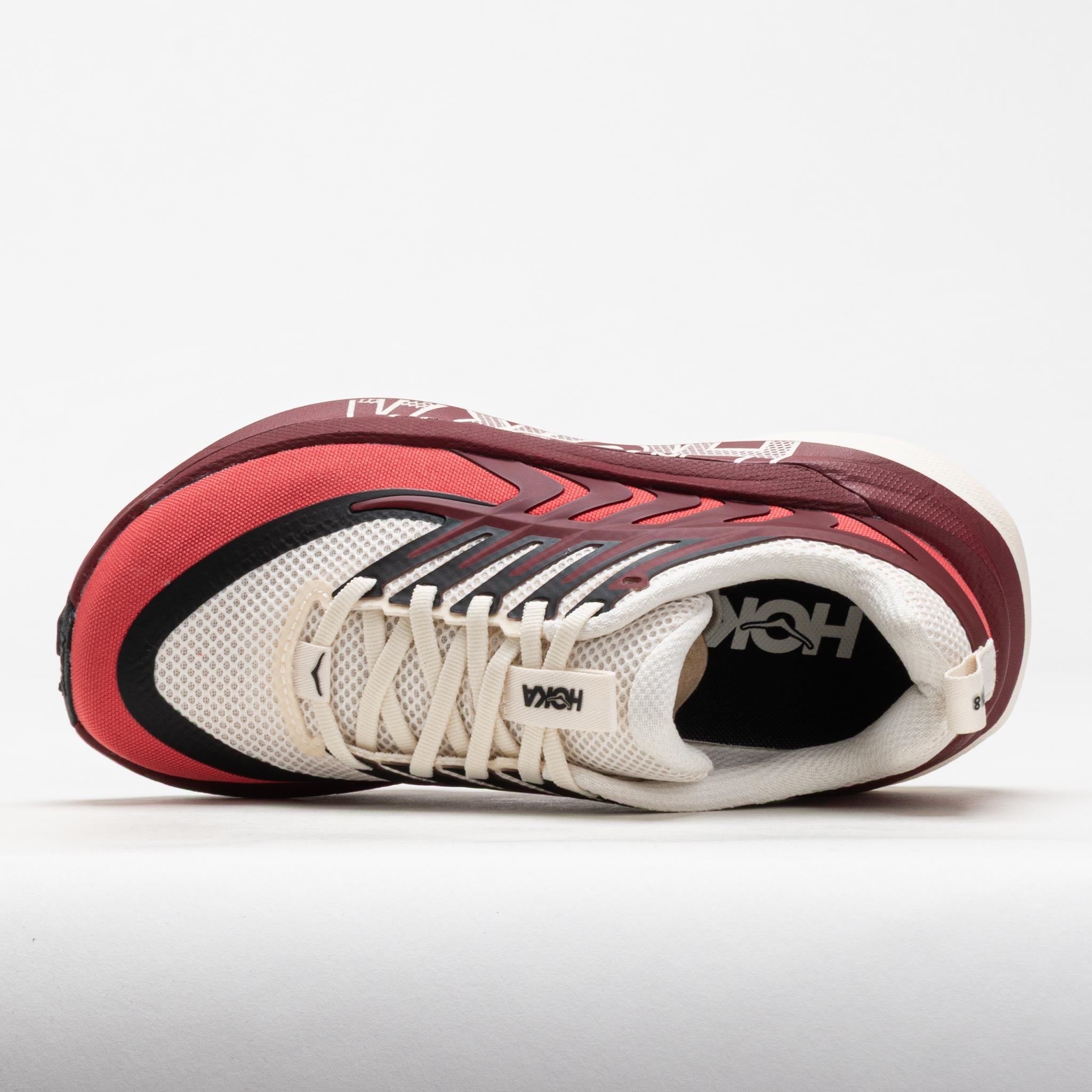 HOKA Stinson 8 Women's Alabaster/Varsity Burgundy