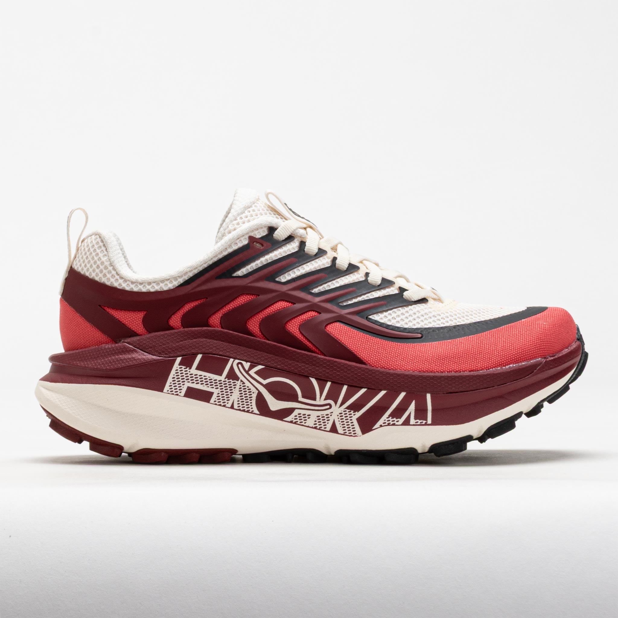 HOKA Stinson 8 Women's Alabaster/Varsity Burgundy