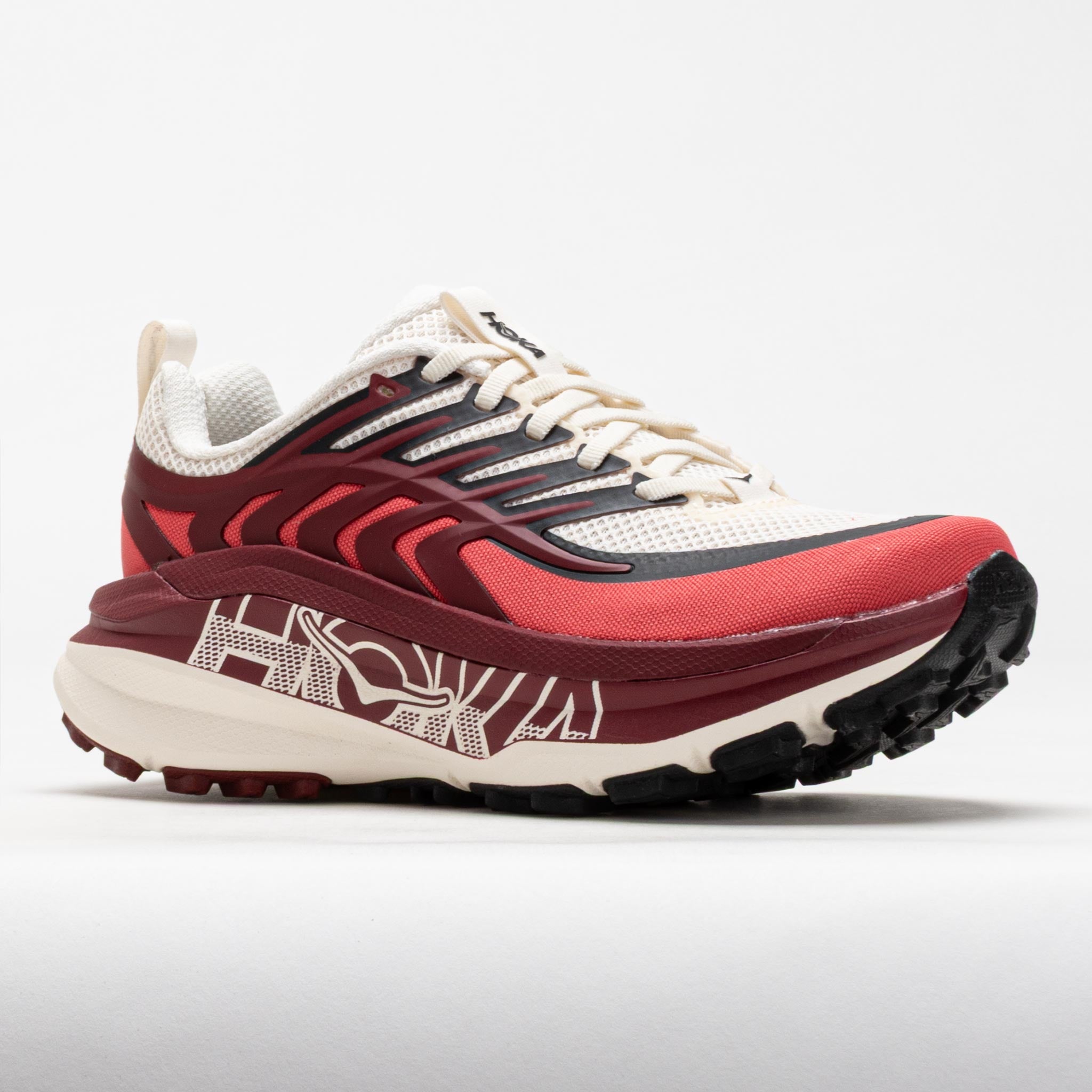 HOKA Stinson 8 Women's Alabaster/Varsity Burgundy