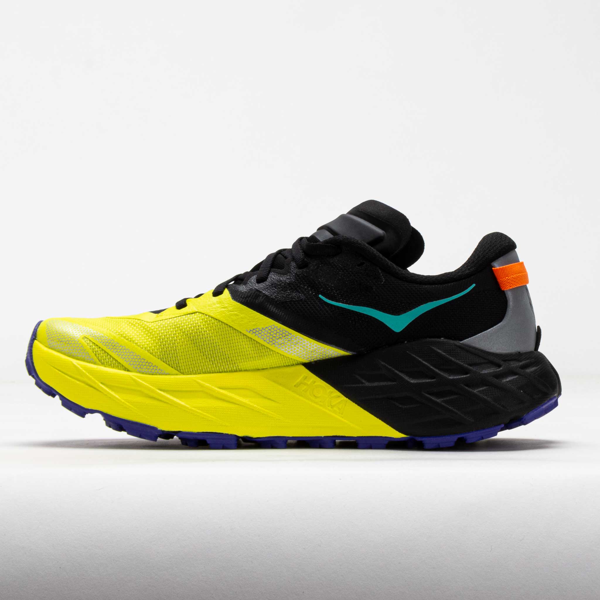 HOKA Speedgoat 7 Men's Black/HOKA Citrus
