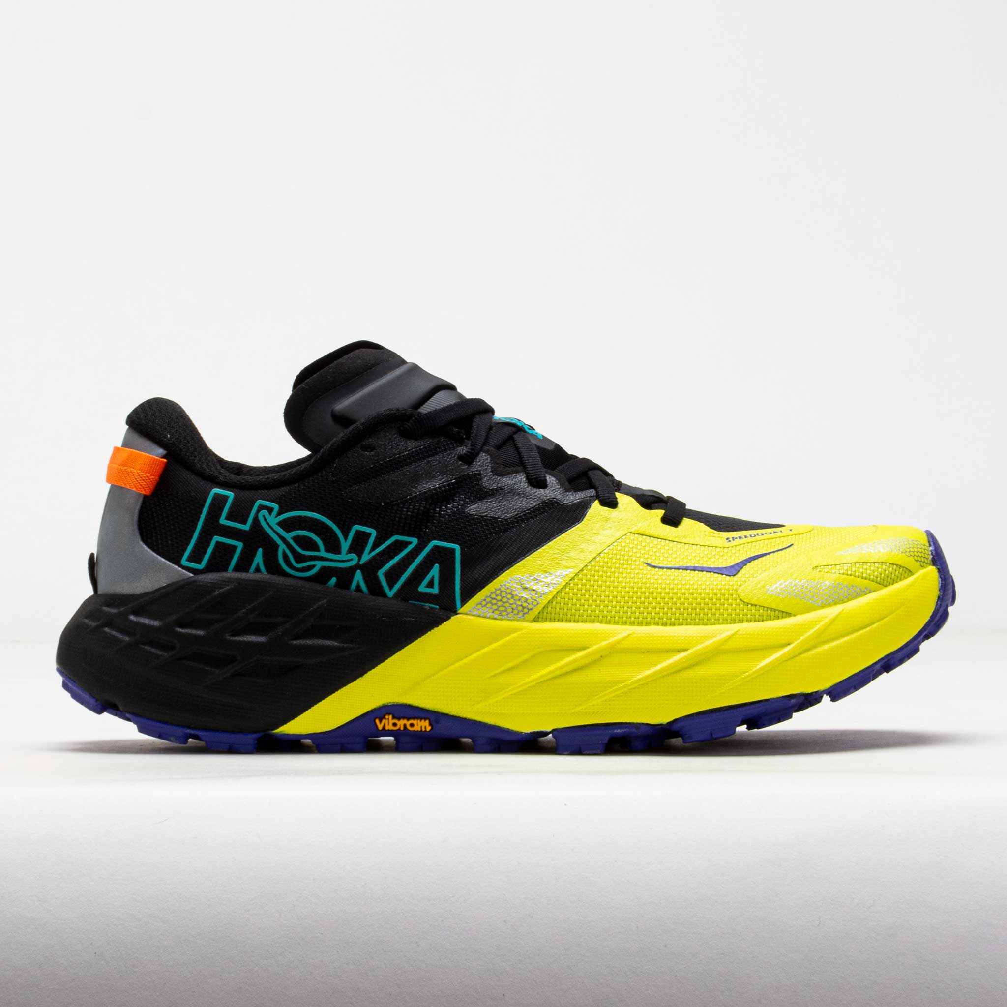 HOKA Speedgoat 7 Men's Black/HOKA Citrus
