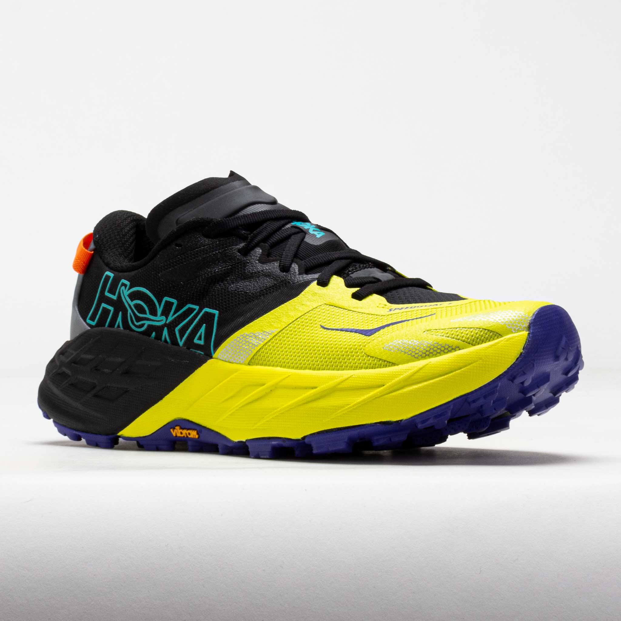 HOKA Speedgoat 7 Men's Black/HOKA Citrus – Holabird Sports