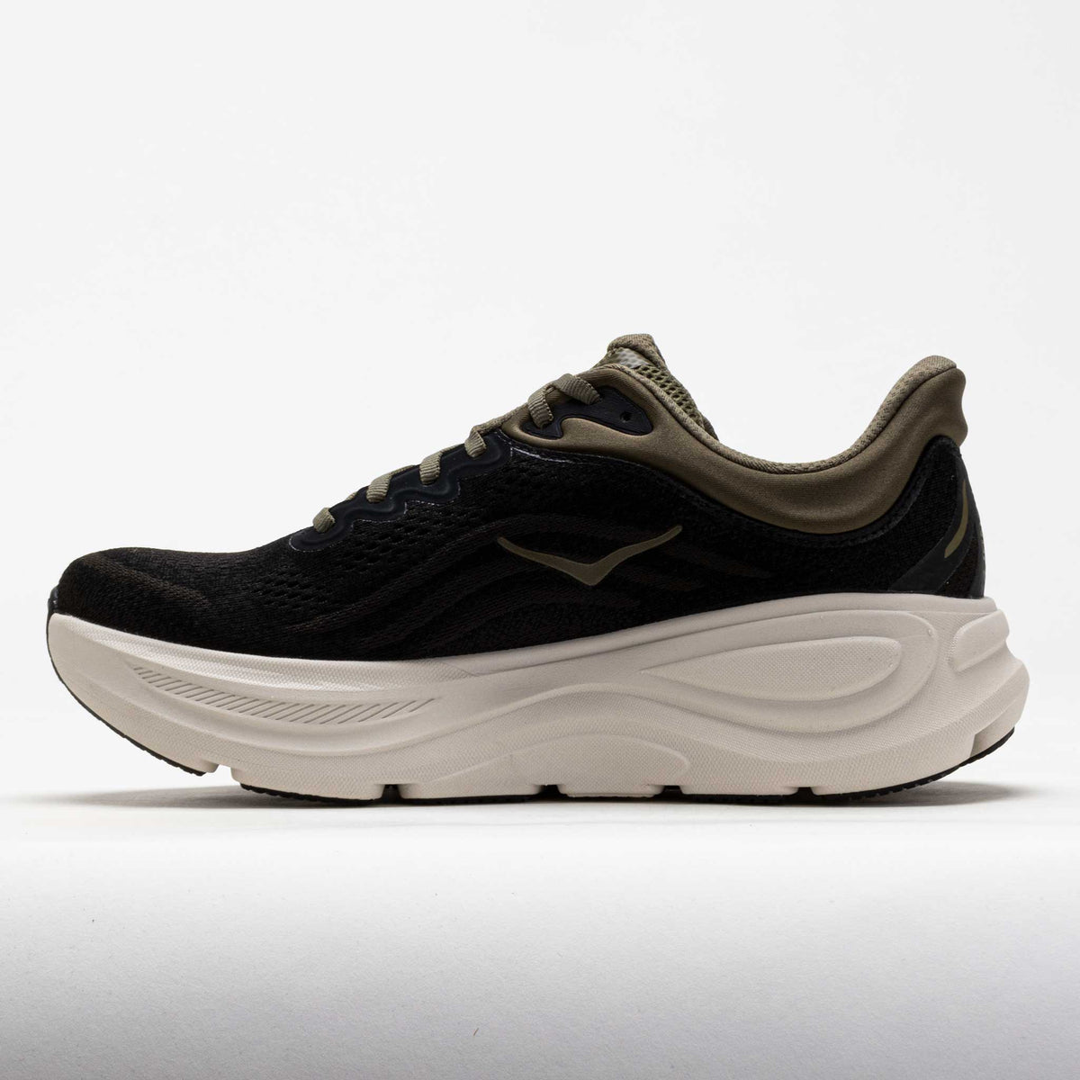 HOKA Bondi 9 Men's Black/River Rock Grey