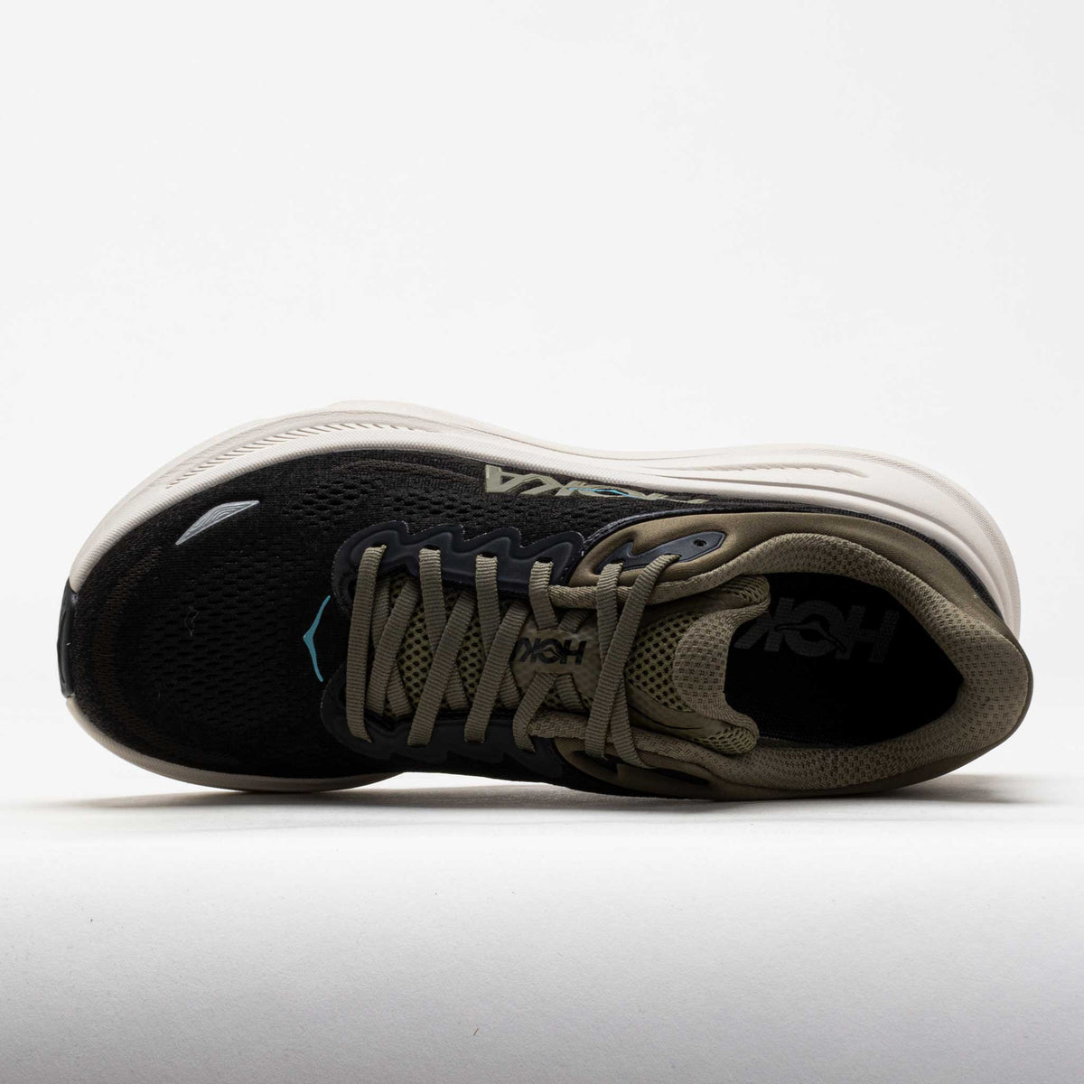 HOKA Bondi 9 Men's Black/River Rock Grey
