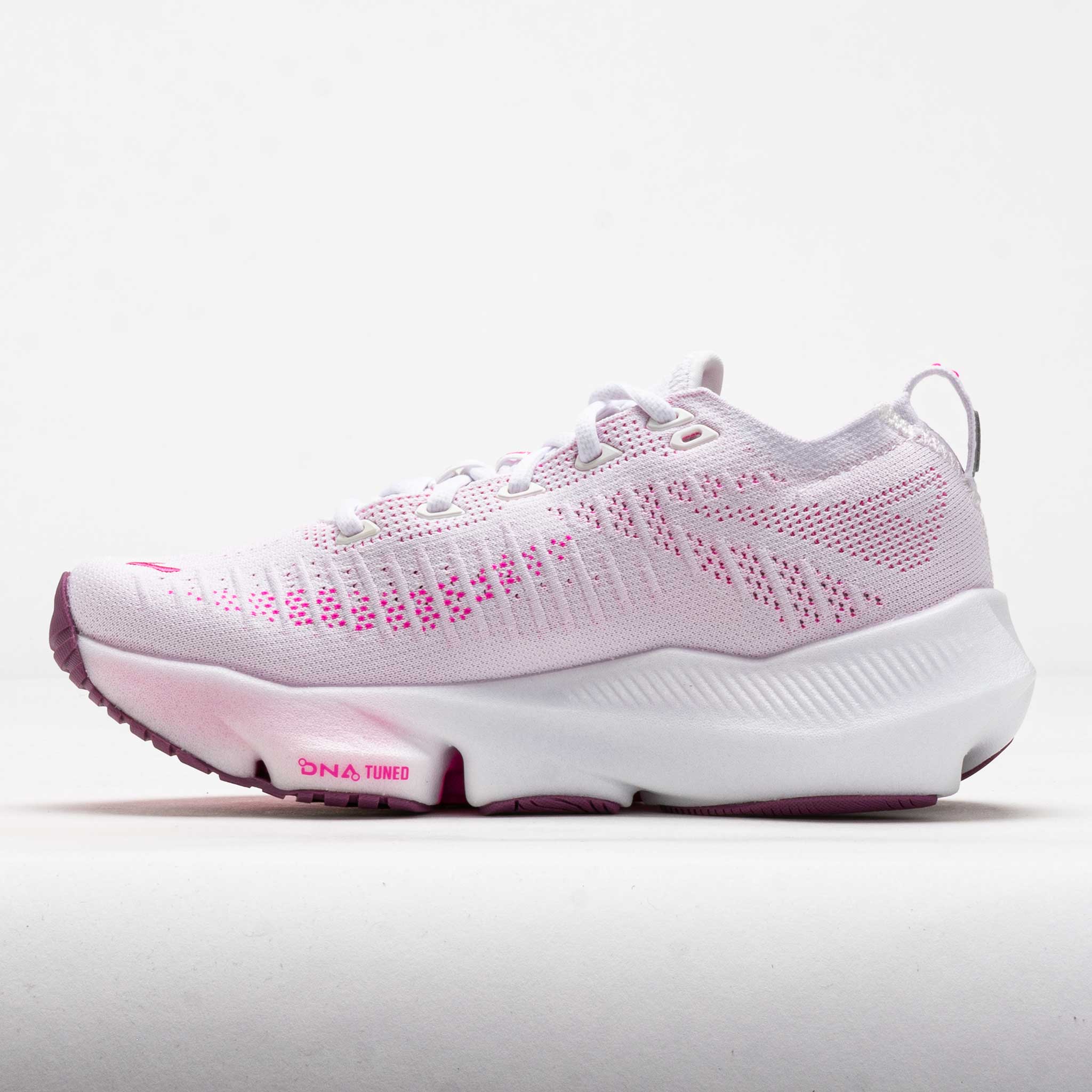 Brooks Glycerin Flex Women's White/Cyber Pink/Argyle – Holabird Sports