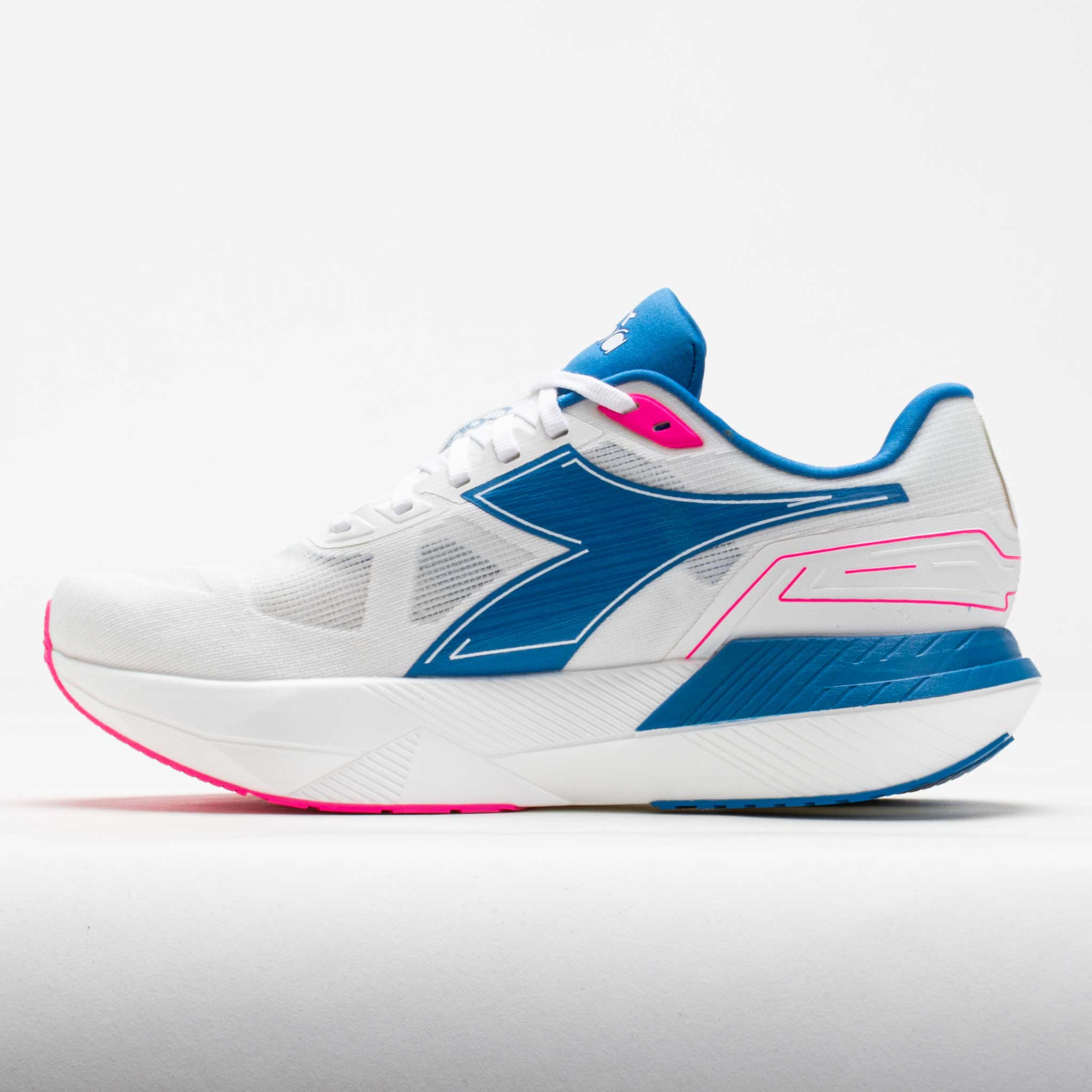 Diadora Corsa Men's Lucent White/Mediterranean/Pink Fluorescent