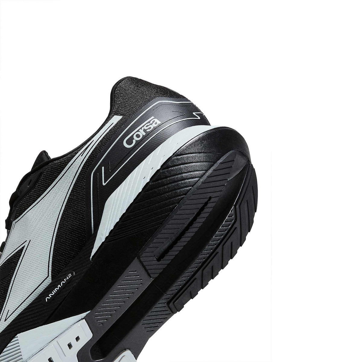 Diadora Corsa Men's Black/Mirage Grey