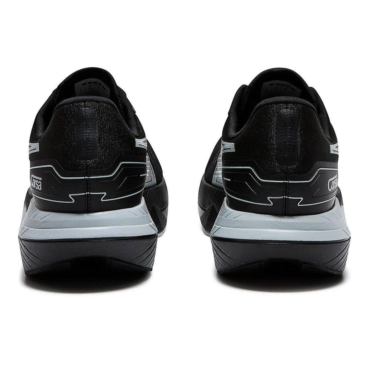 Diadora Corsa Men's Black/Mirage Grey
