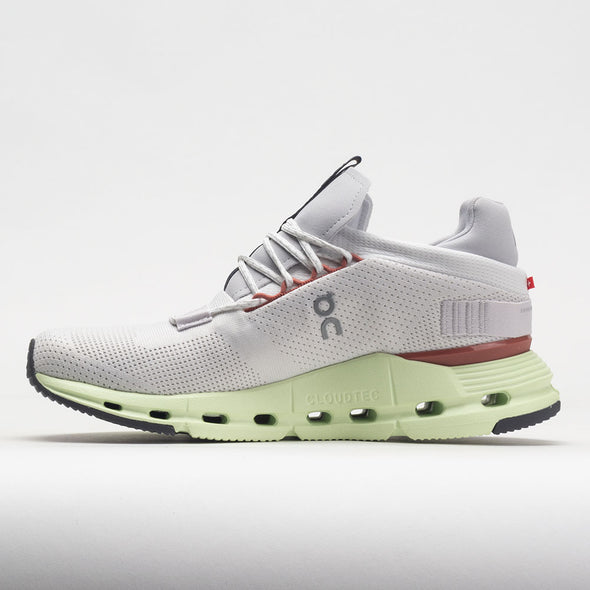 On Cloudnova Women's White/Limelight