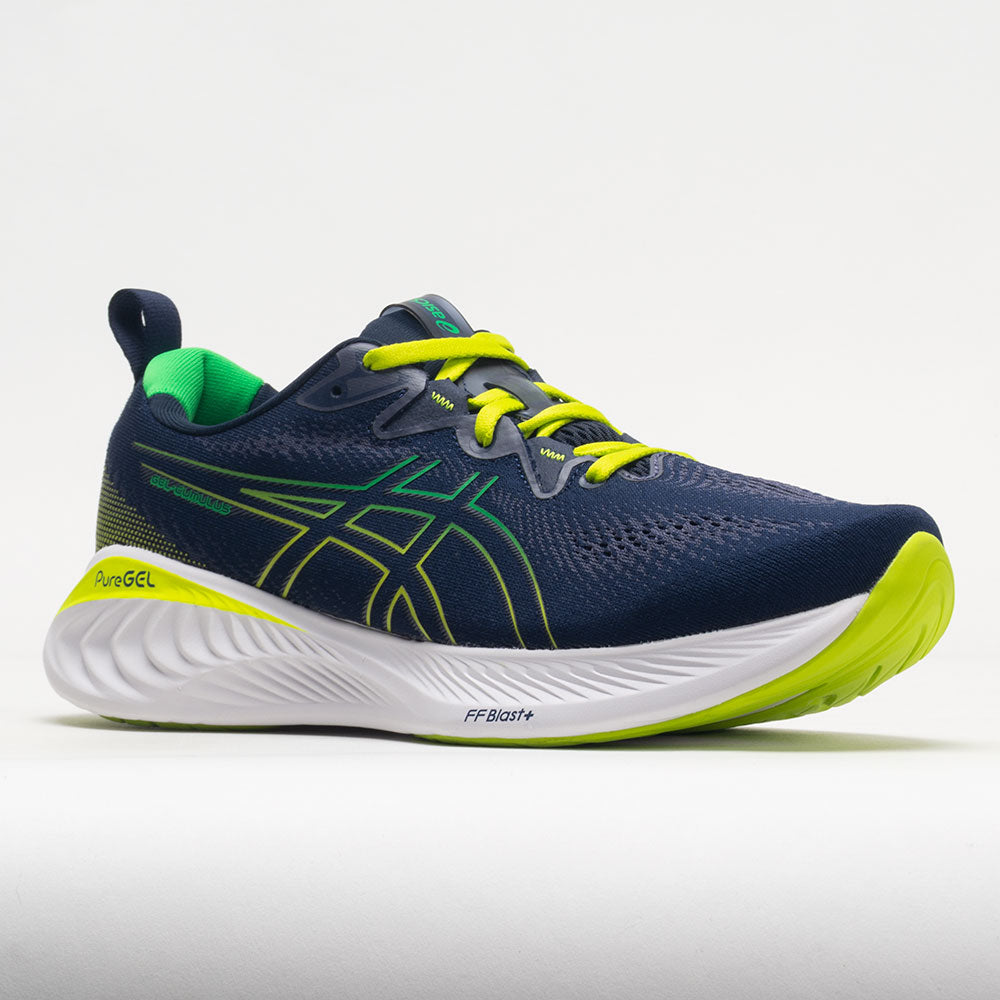 ASICS GEL-Cumulus 25 Men's Midnight/Cilantro – Holabird Sports