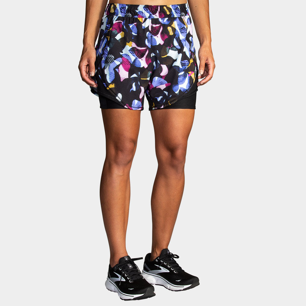 Brooks Chaser 5" 2-in-1 Shorts Women's