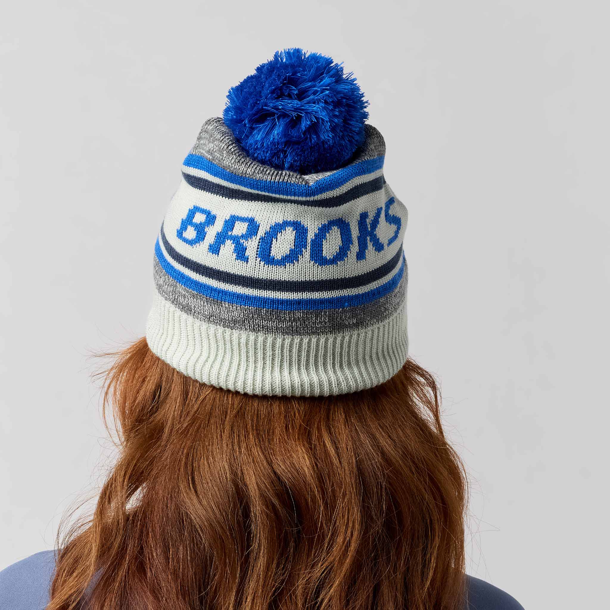 Brooks Heritage Pom Beanie
