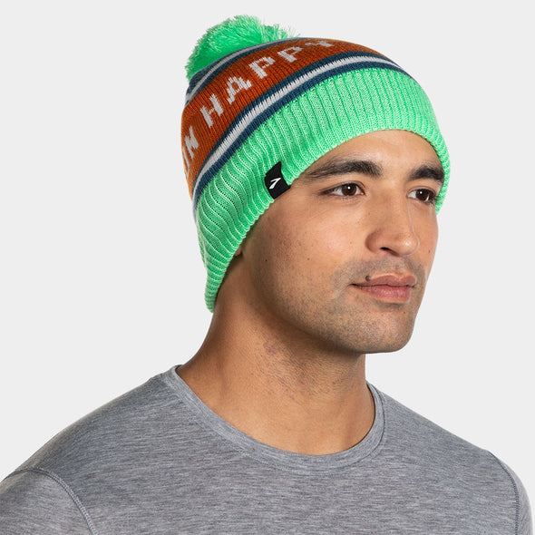 Brooks Heritage Pom Beanie