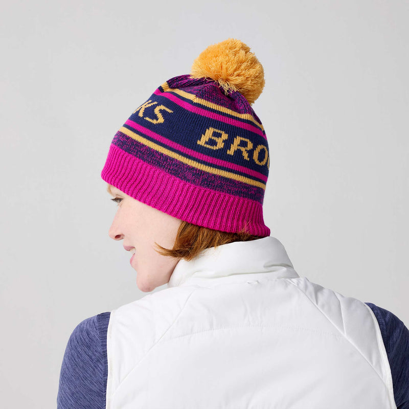 Brooks Heritage Pom Beanie