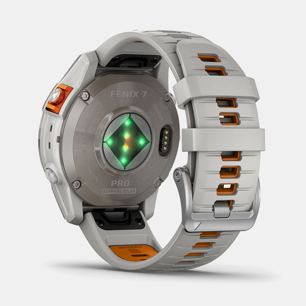 Garmin Fenix 7 Pro Solar Smartwatch - Sapphire Carbon Gray DLC Titanium Black