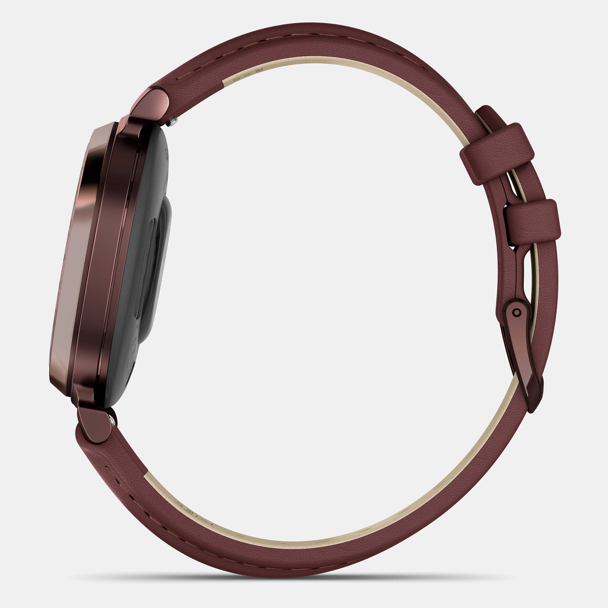 Garmin sales smartwatch leather