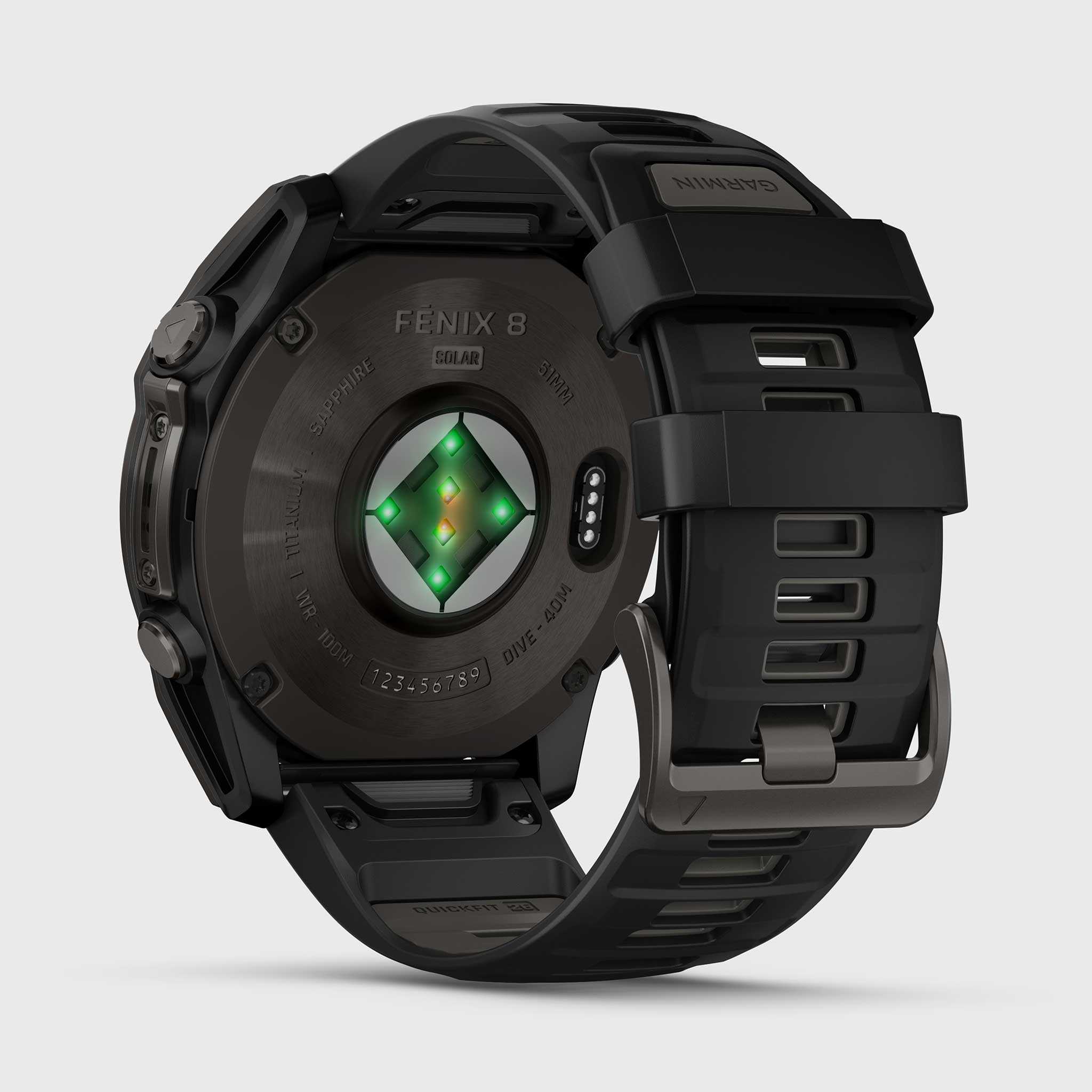 Garmin fenix 8 51mm Solar Sapphire GPS Watch