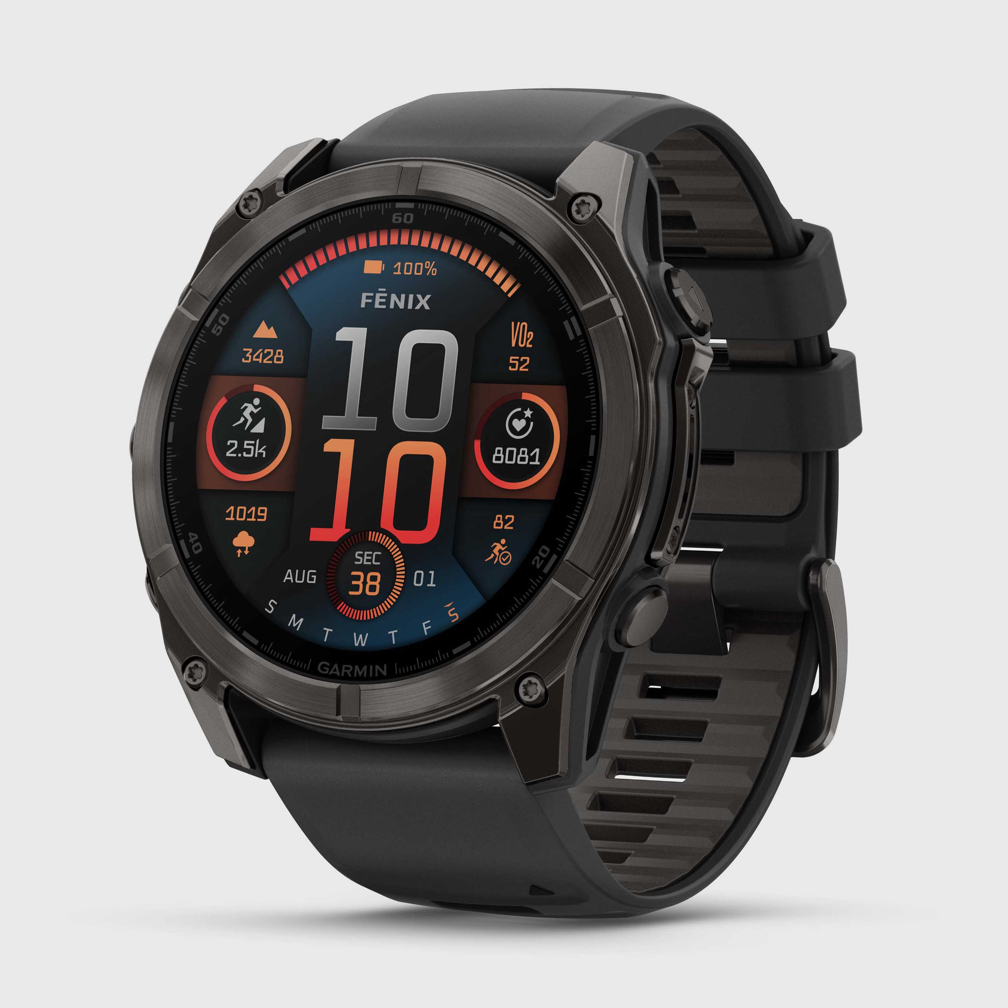 Garmin fenix 8 51mm AMOLED Sapphire GPS Watch – Holabird Sports