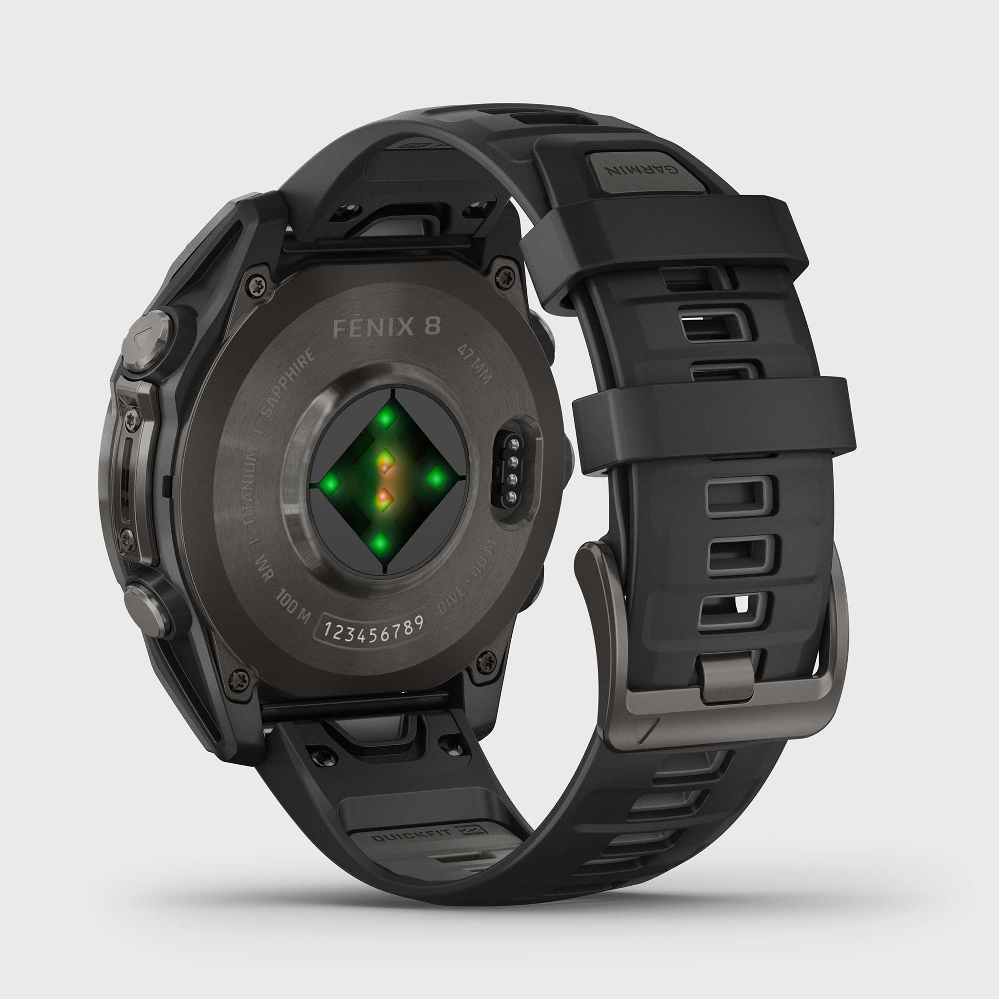 Garmin fenix 8 47mm AMOLED Sapphire GPS Watch Holabird Sports Garmin fenix 8 47mm AMOLED Sapphire GPS Watch Holabird Sports
