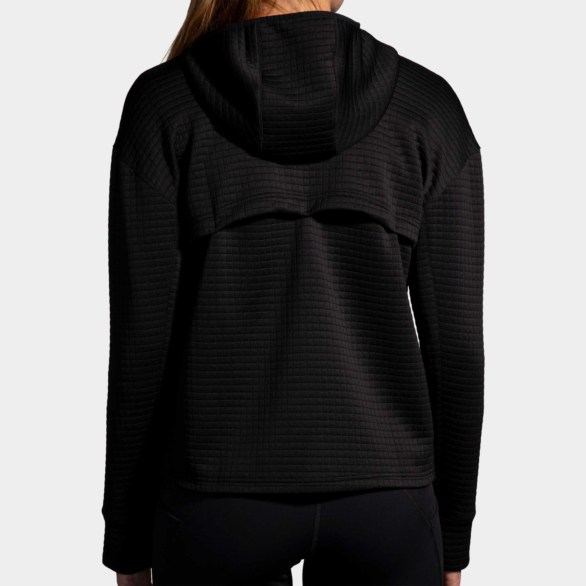 (取寄) ブルックス レディース アクティベイト ミッドウエイト ブーディ Brooks women Activate Midweight Hoodie Heather Ash Womens Activate Midweight Hoodie | Womens Running Apparel